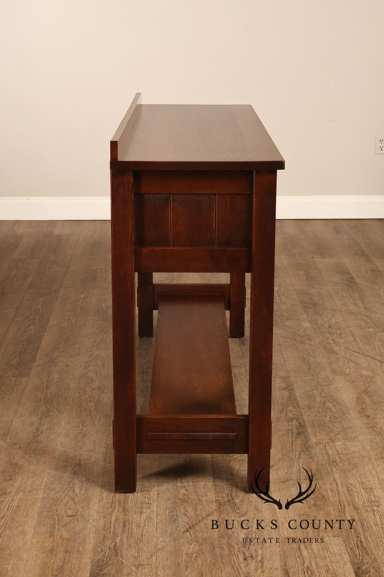 Stickley Mission Collection Oak Console Table Server