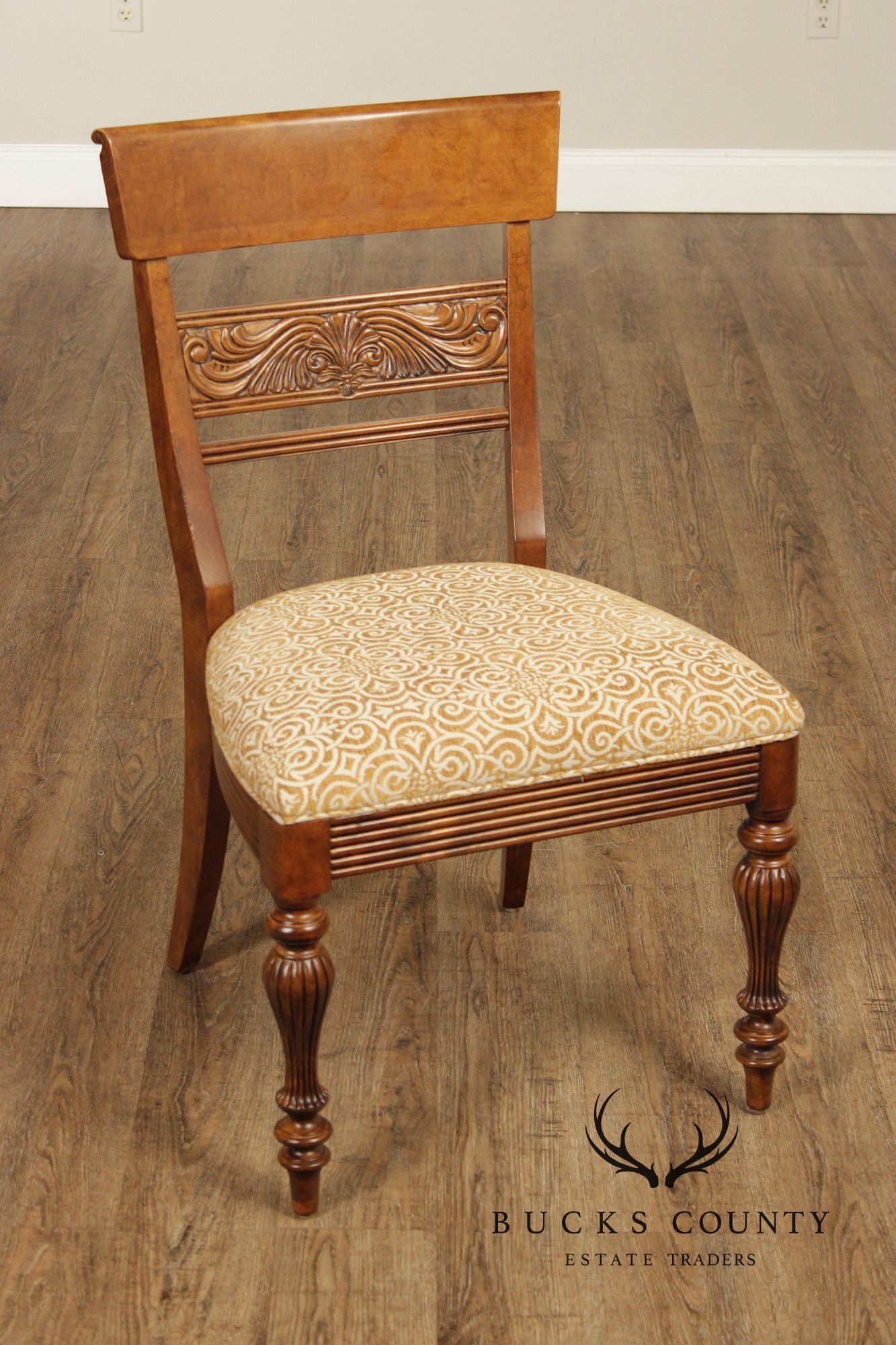 Ethan Allen Set of Eight British Classics 'Mackenzie' Dining Chairs