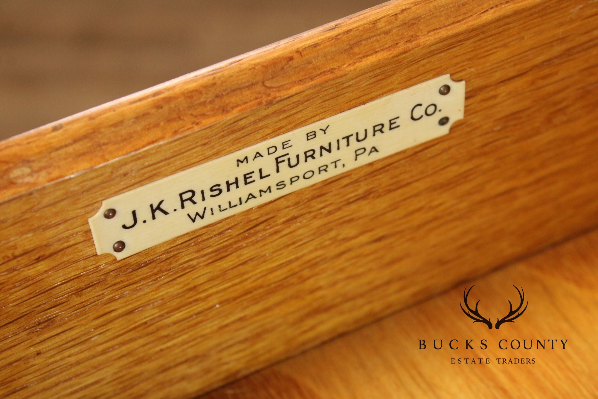 J.K. Rishel Furniture Co. Antique Mission Oak Server
