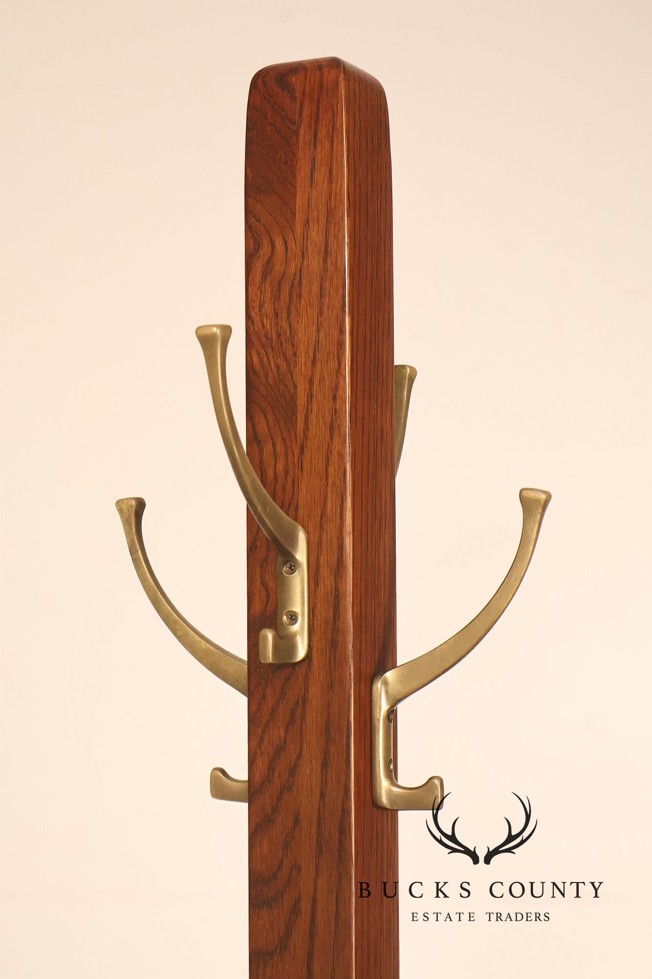 Stickley Mission Oak Hall Tree Coat Rack