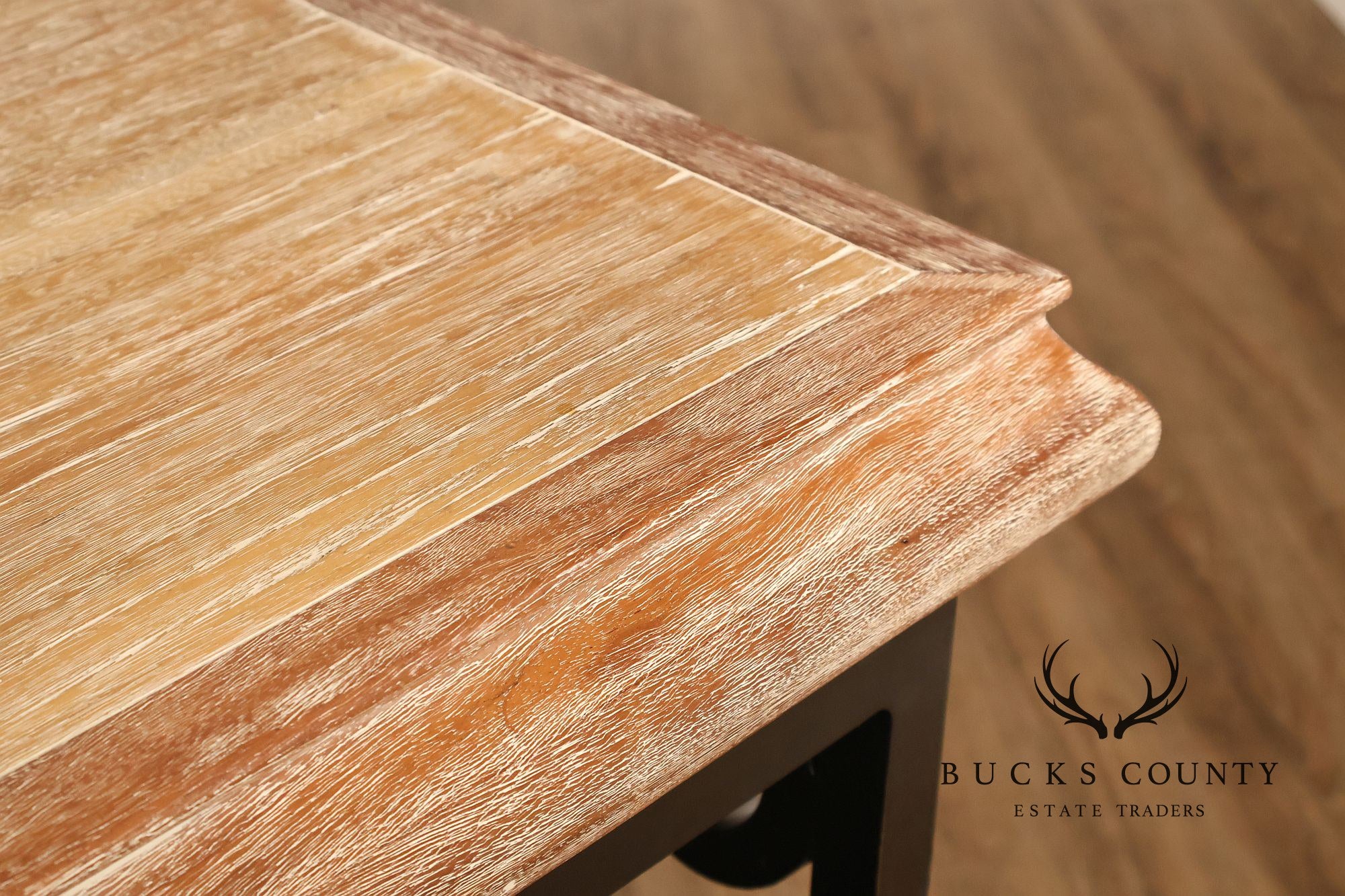 Jonathan Charles Artisan Collection Wrought Iron Console