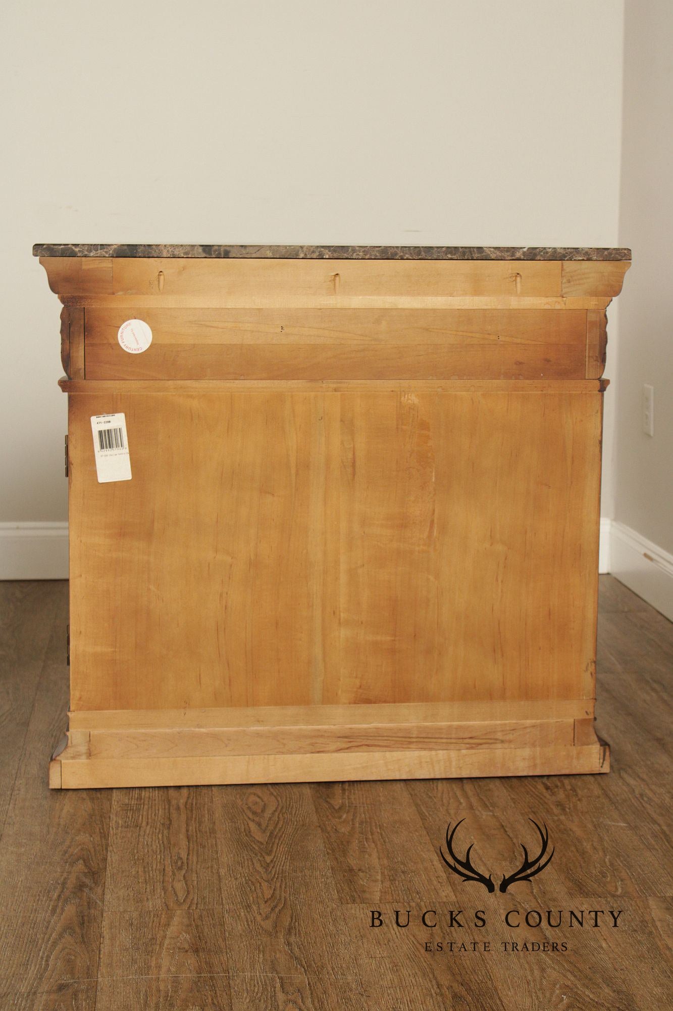 Century Furniture 'Venice Collection' Pair of Marble Top Consoles