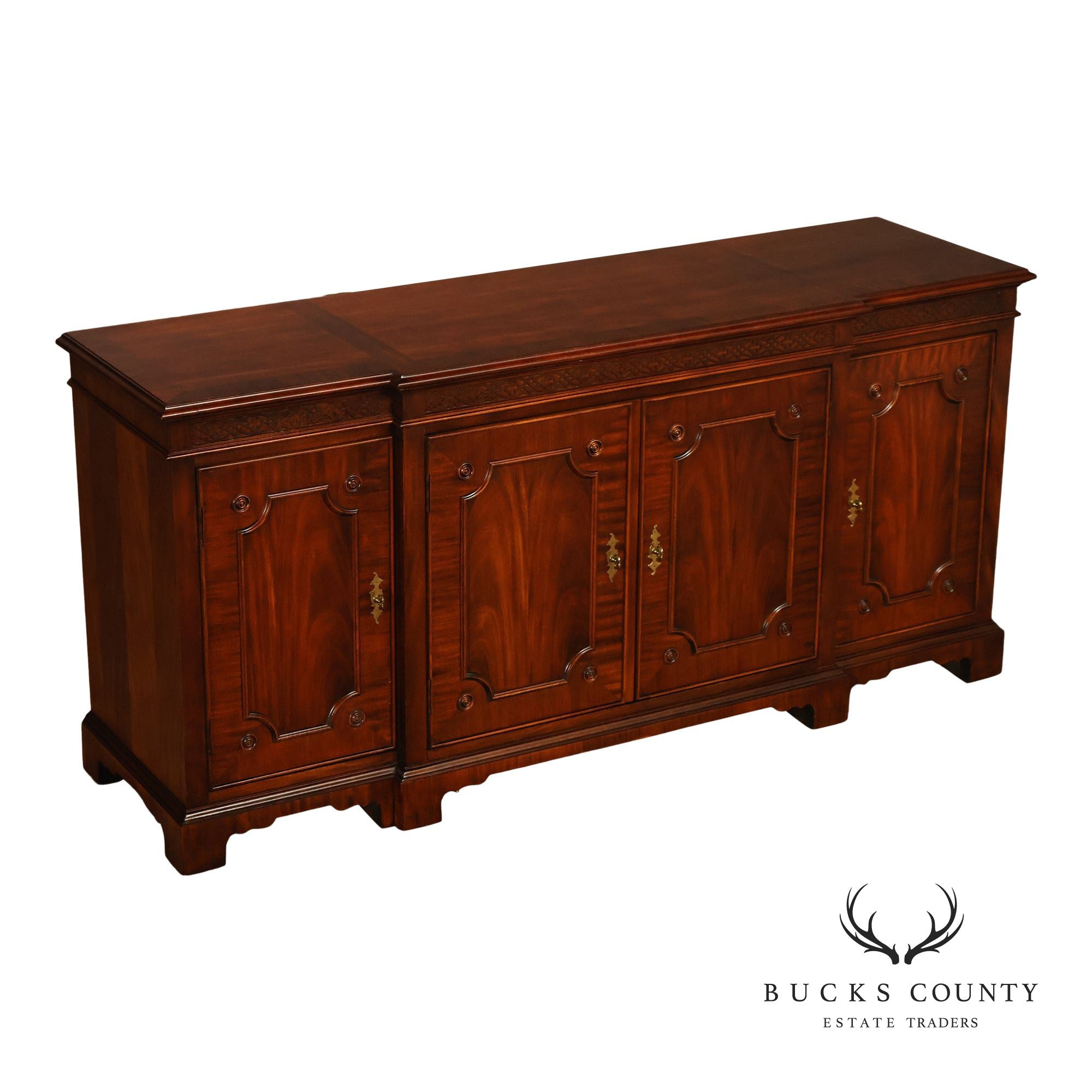 Century Furniture Georgian Style Mahogany Sideboard