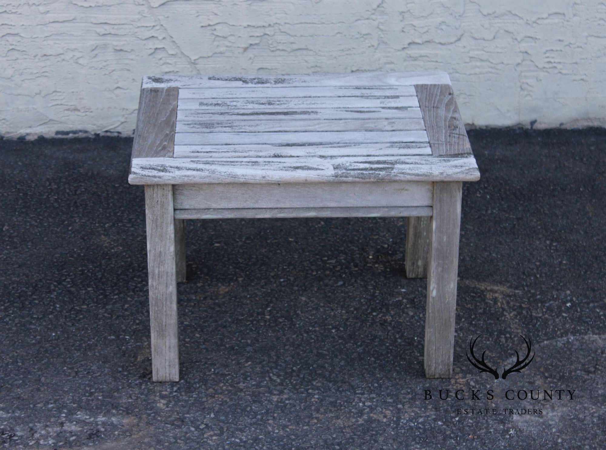 Gloster Pair of Teak Outdoor End Tables