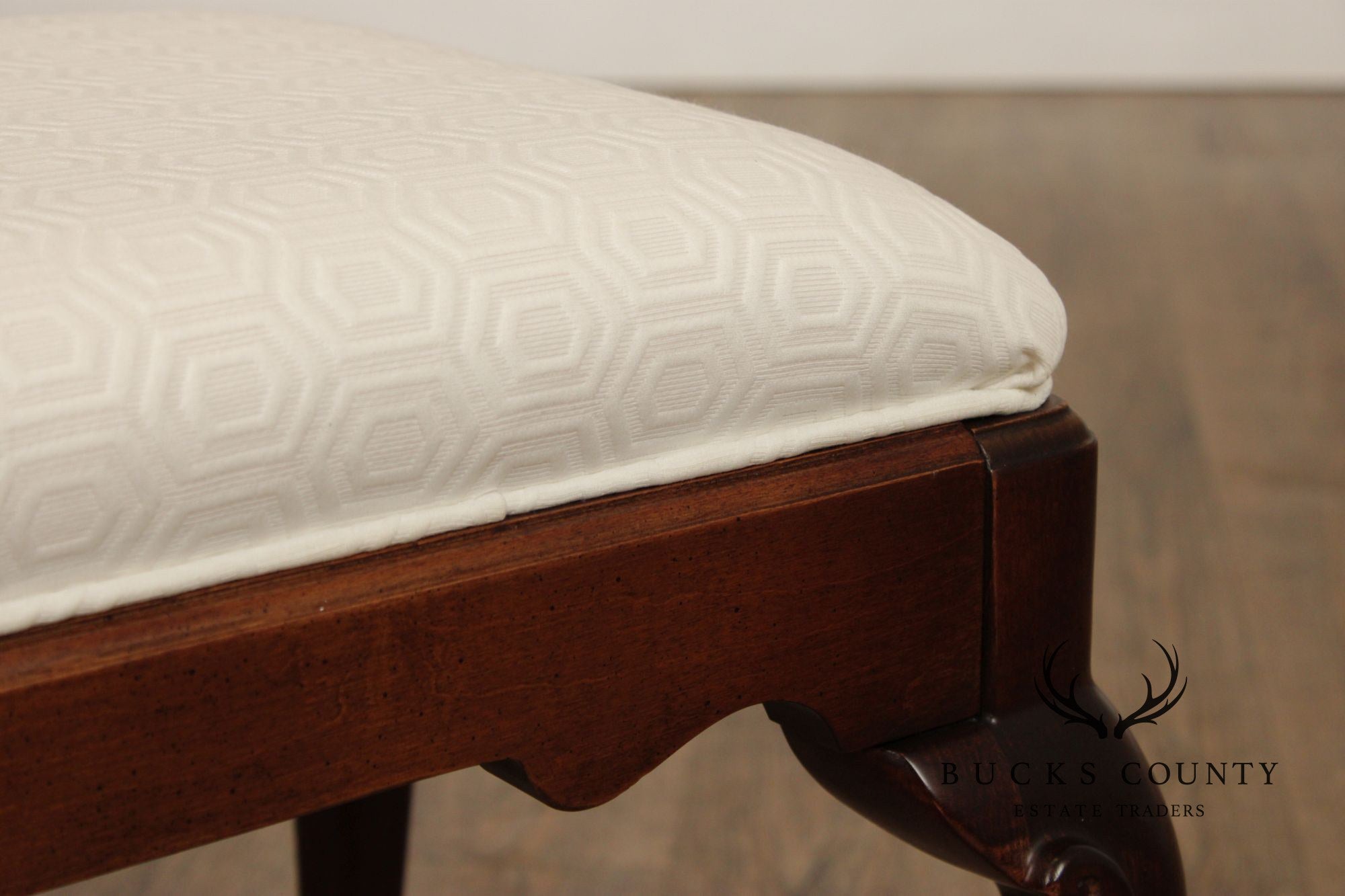 Ethan Allen 'Georgian Court' Pair of Cherry Benches