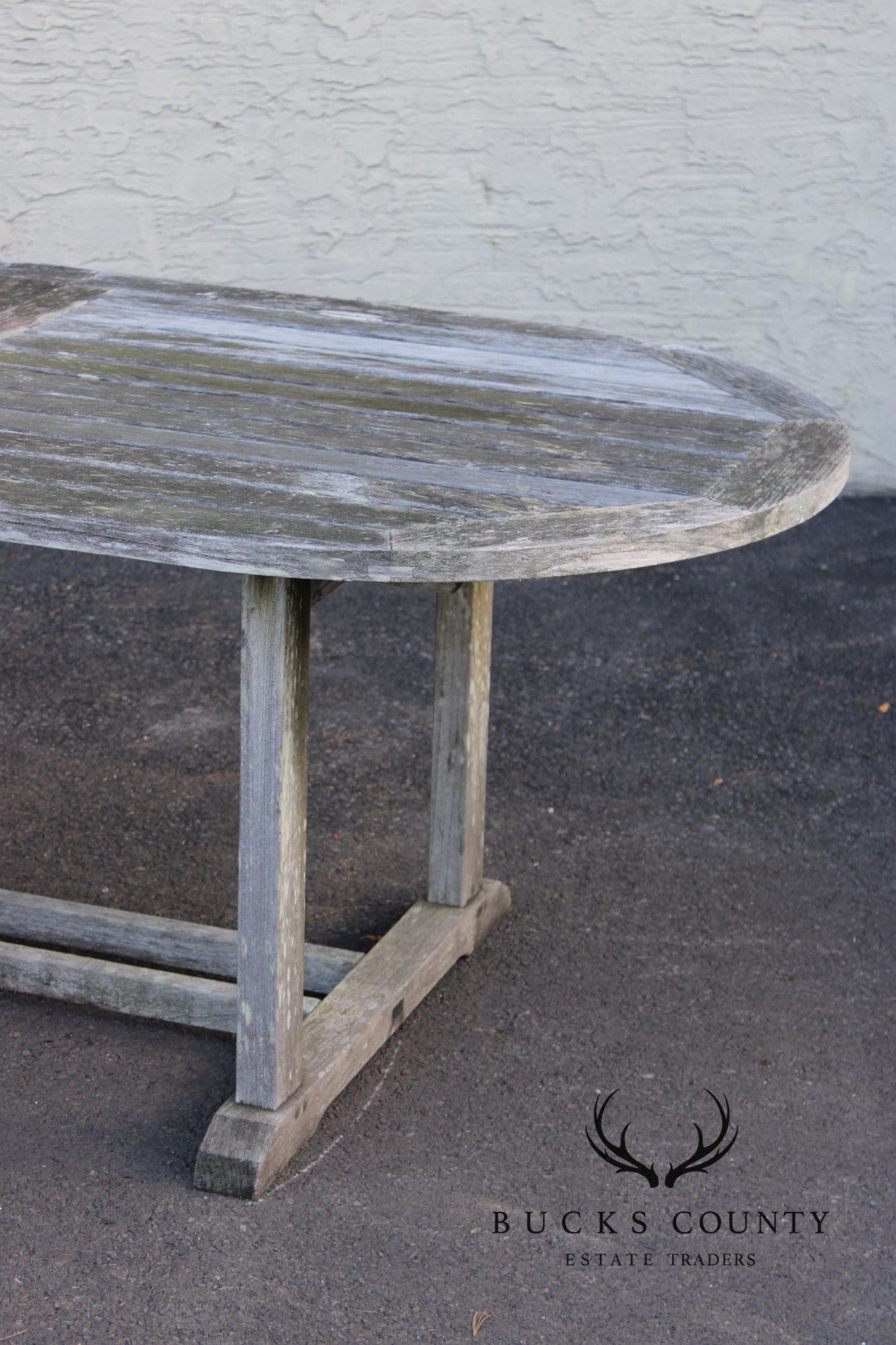 Gloster Teak Outdoor Dining Table With Six Chairs