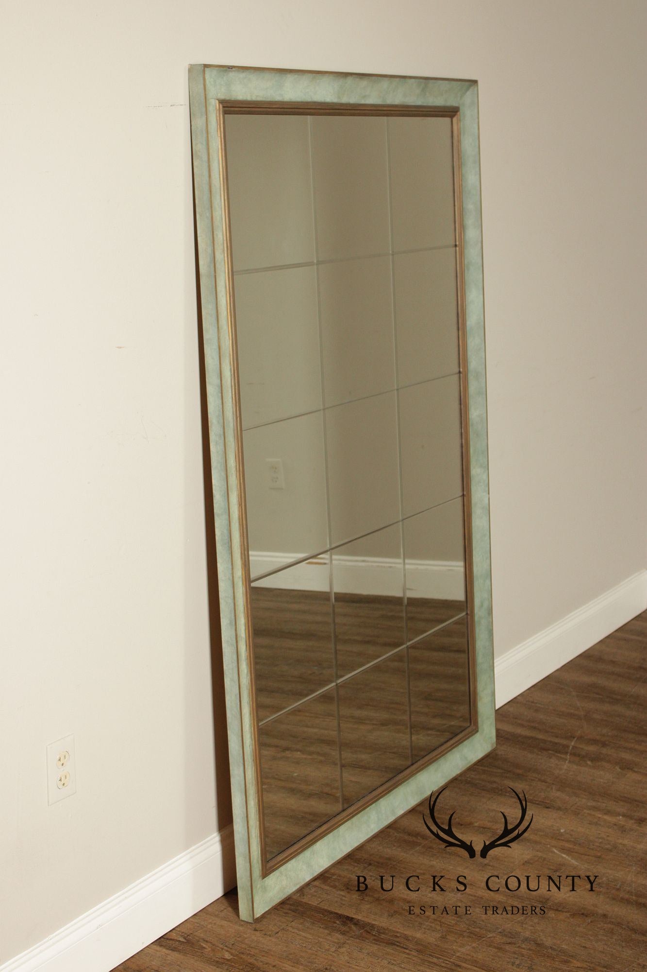 Chelsea House Large Beveled squares wall mirror