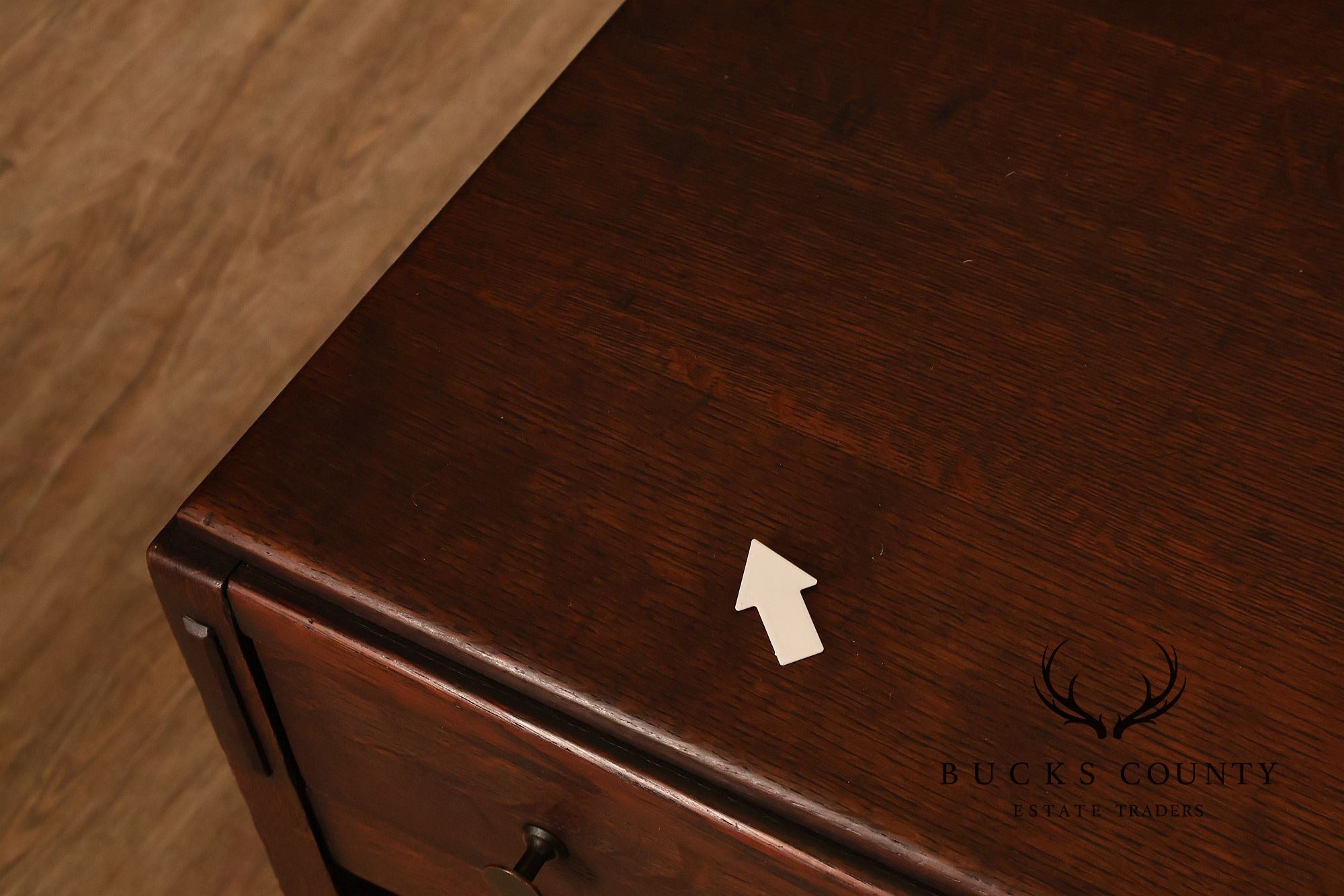 Limbert Antique Arts & Crafts Oak Writing Desk #492 1/4