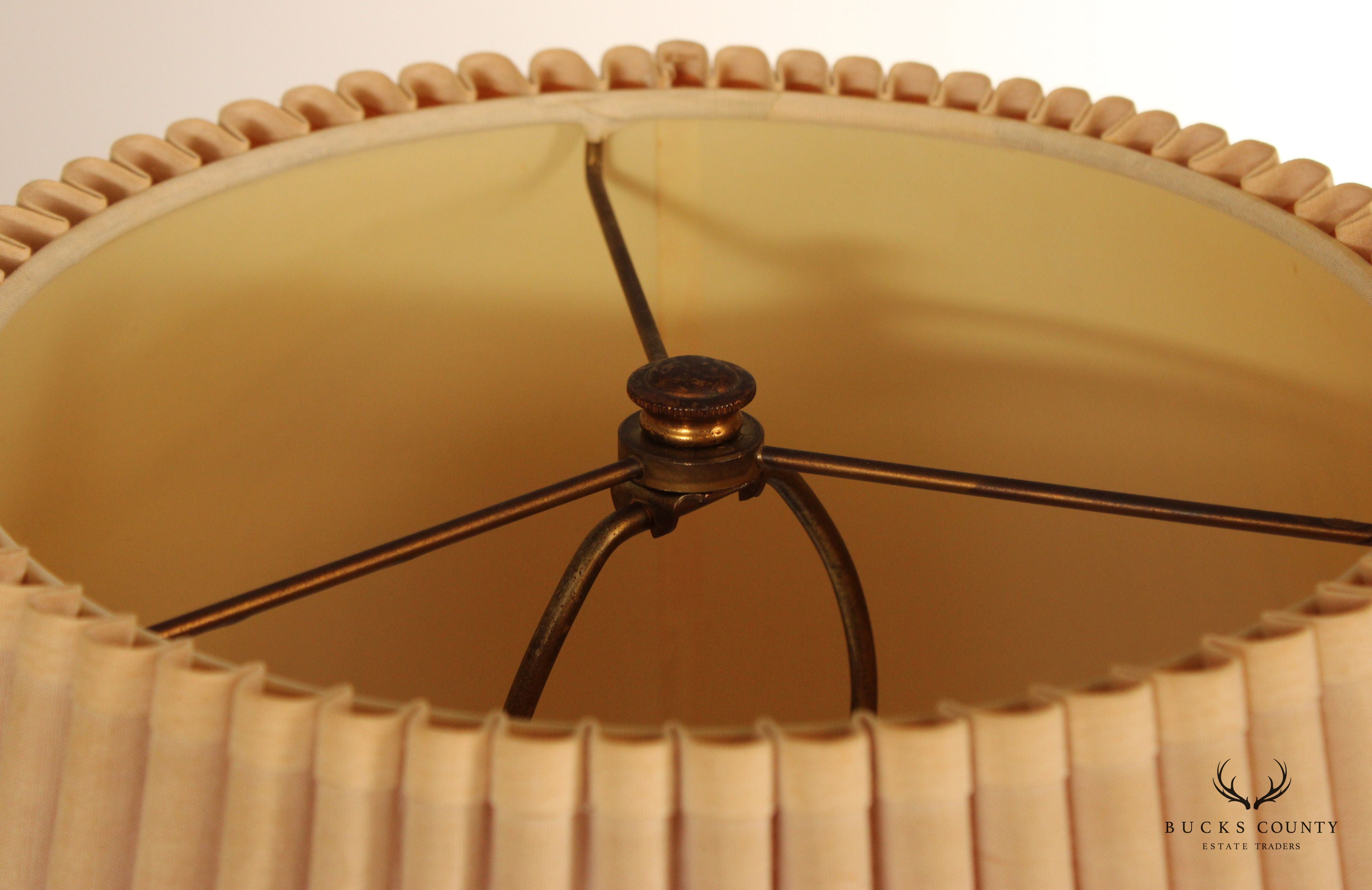 Stiffel Vintage Traditional Brass Urn Form Table Lamp