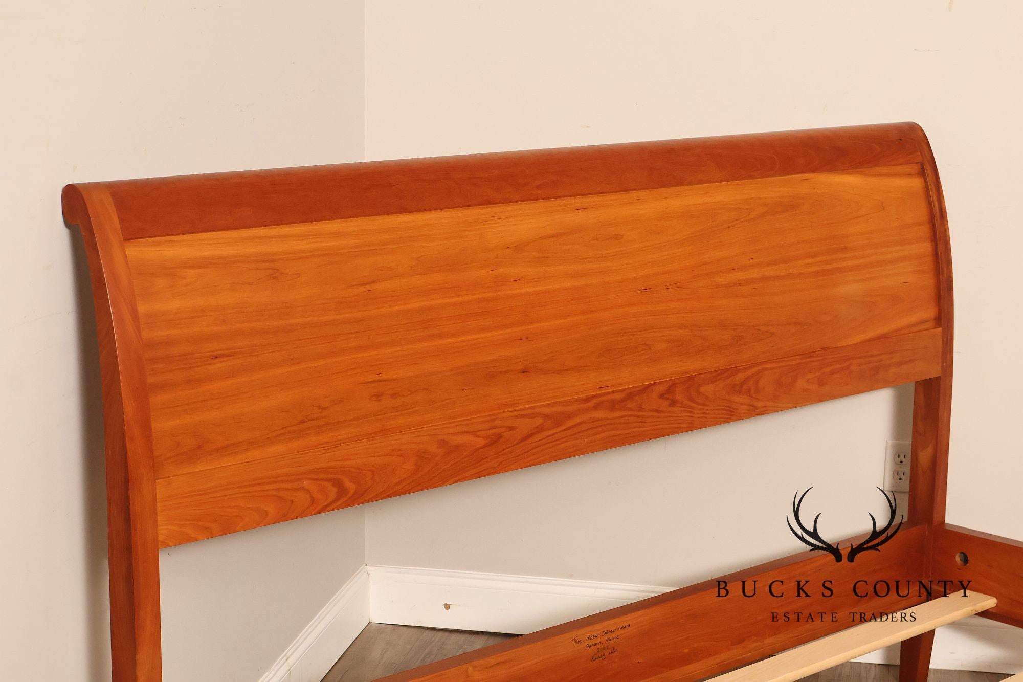 Thomas Moser Cherry King Sleigh Bed