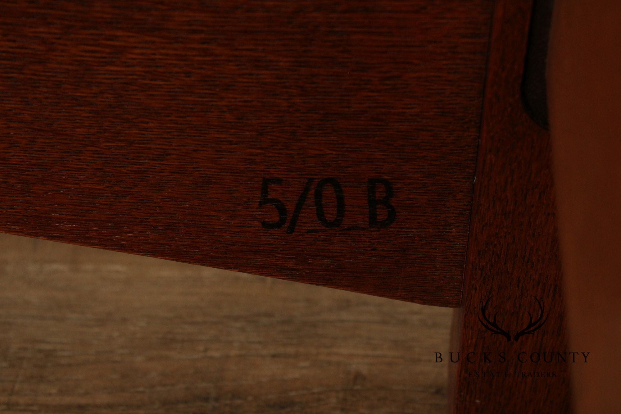 Stickley Mission Collection Oak Spindle Queen Bed