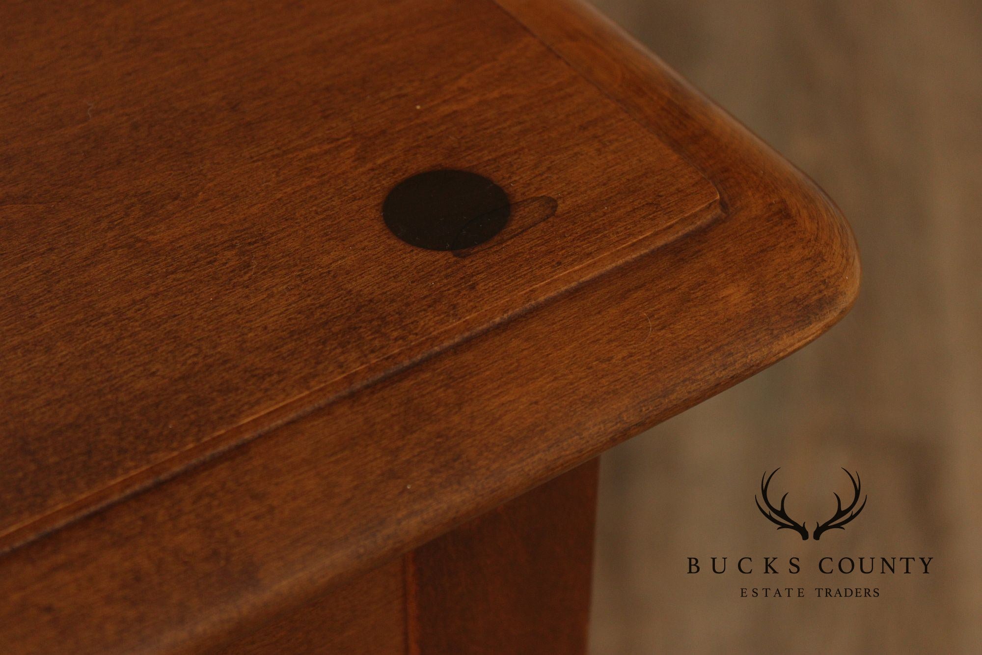 Ethan Allen Heirloom Nutmeg Solid Maple Console Table