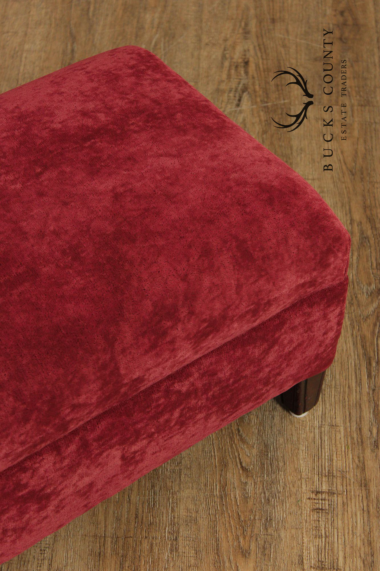 Vintage Upholstered Ottoman