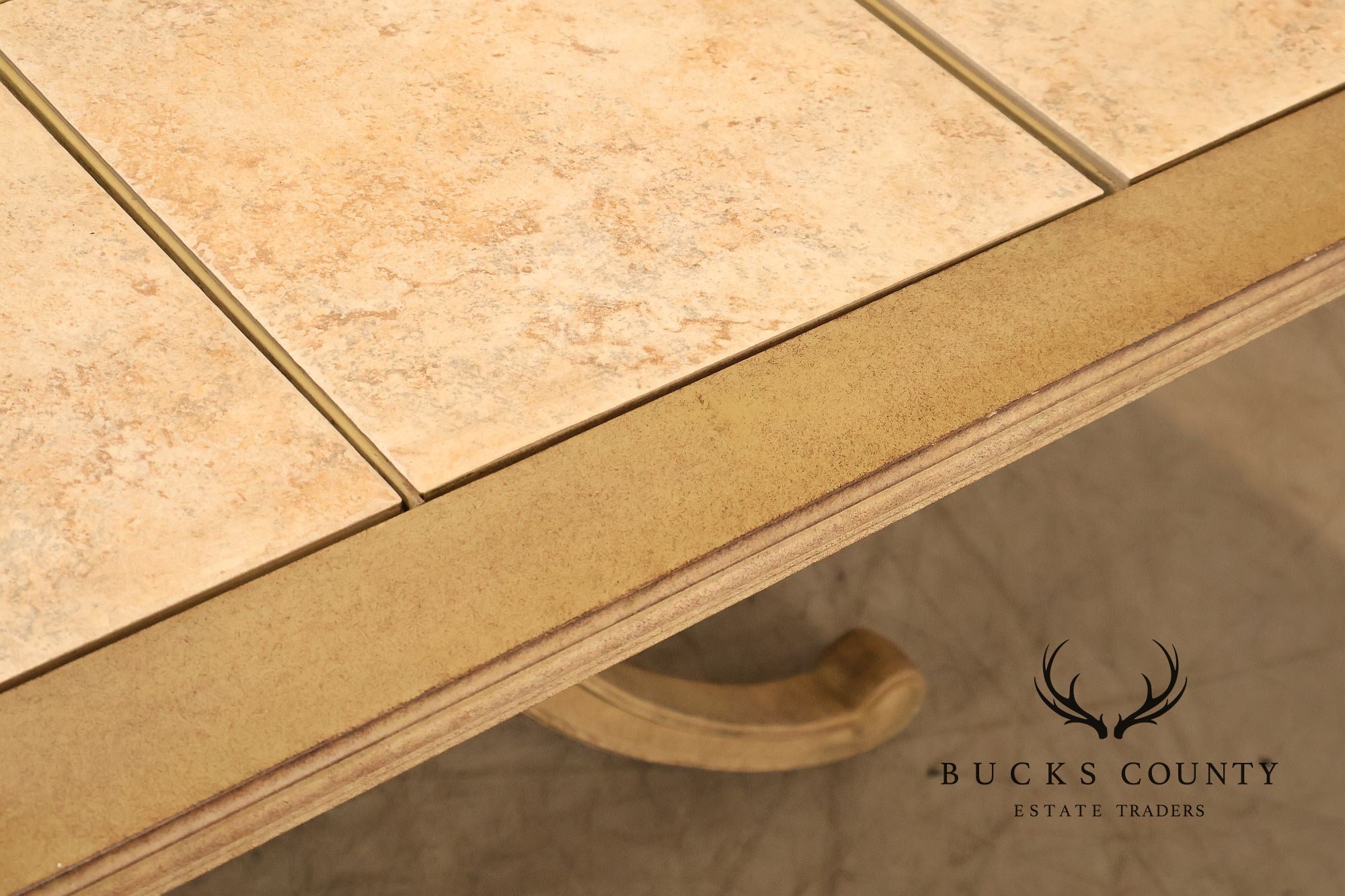 Woodard 'Landgrave' Outdoor Patio Tile-Top Dining Table