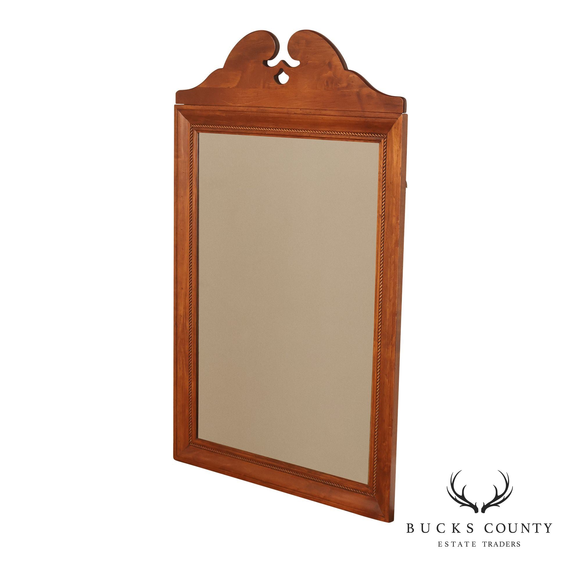 Ethan Allen 'Country Crossings' Maple Wall Mirror
