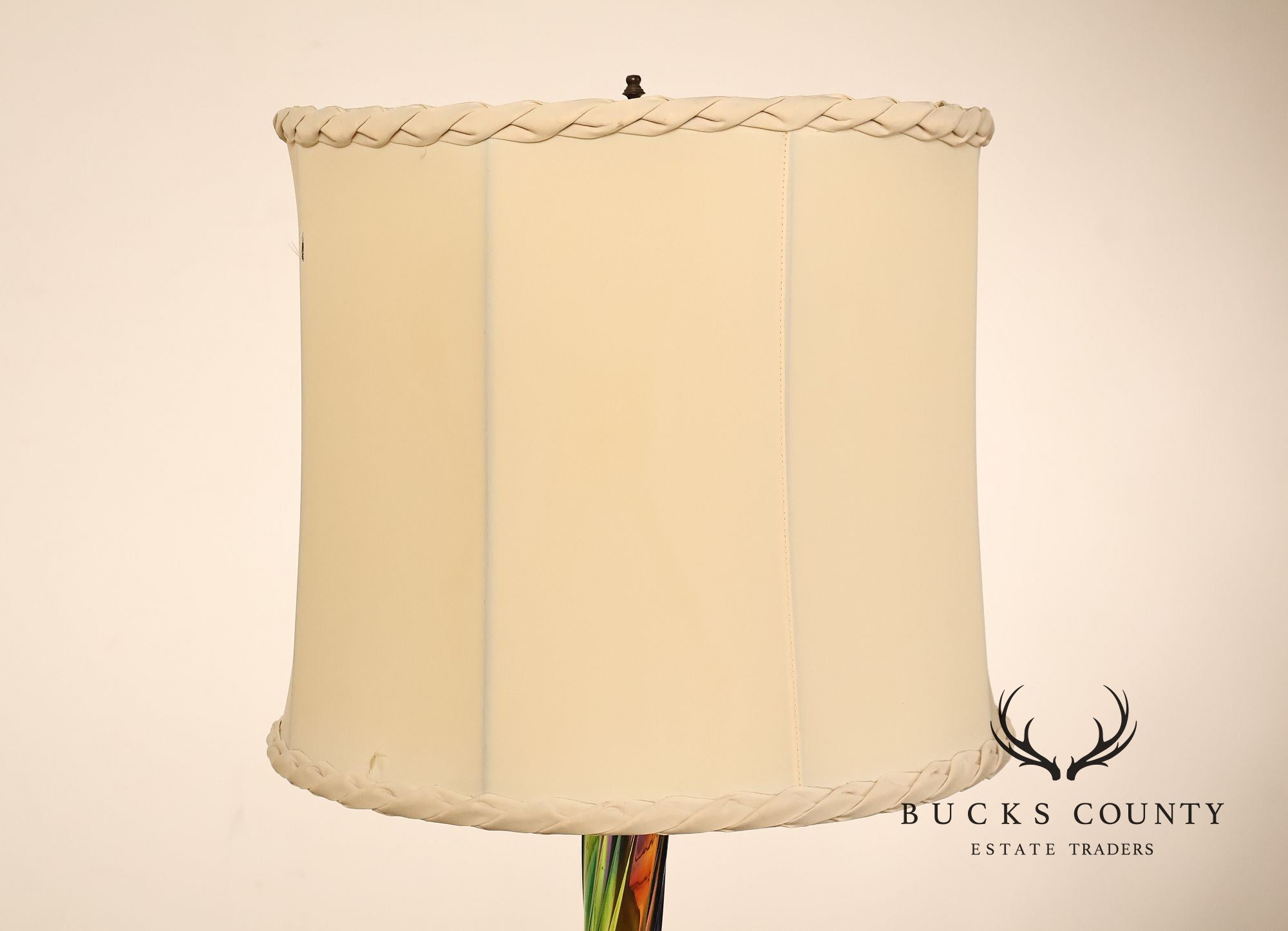 Leviton Mid Century Modern Blown Glass Table Lamp