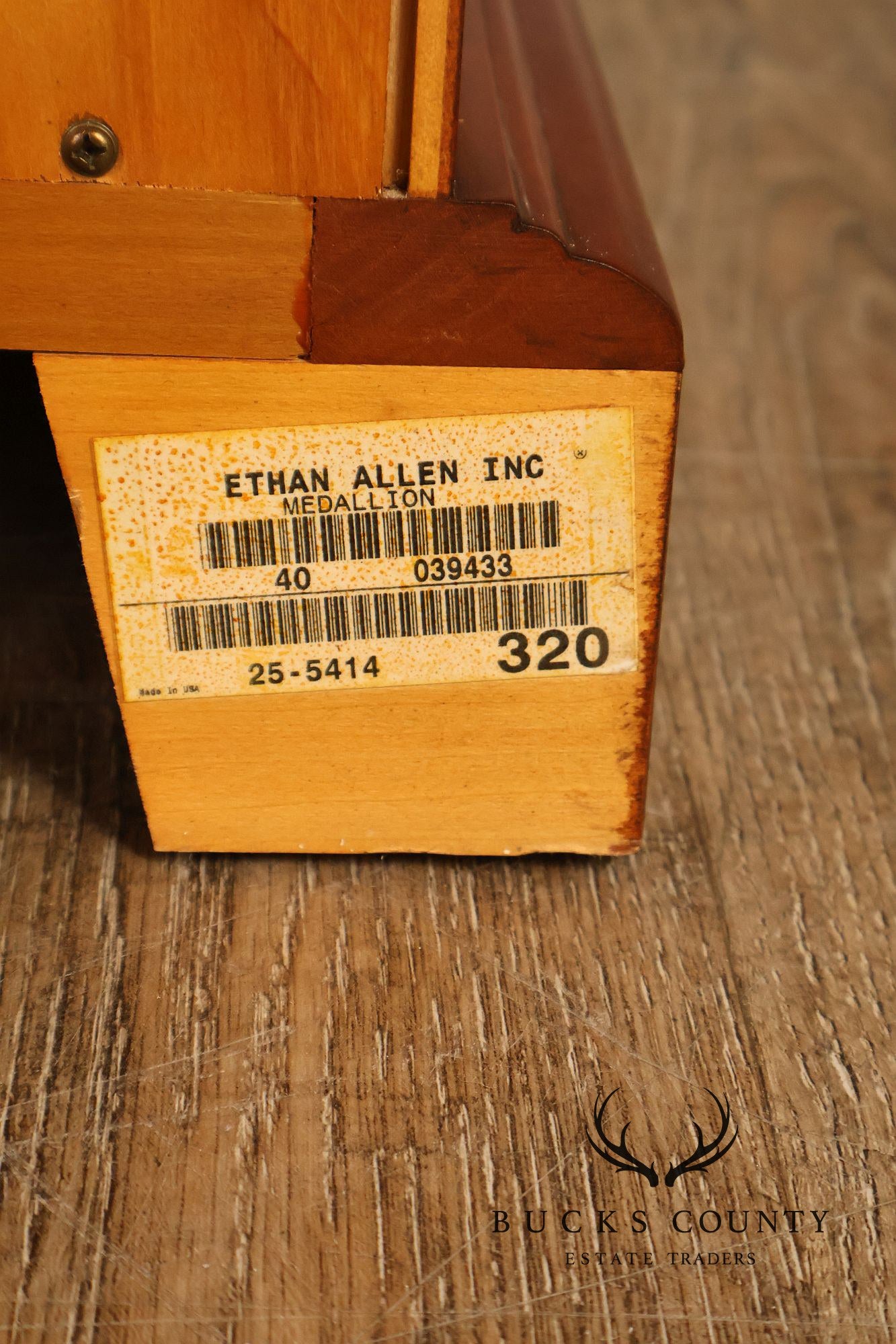 Ethan Allen 'Medallion' Cherry Tall Chest of Drawers