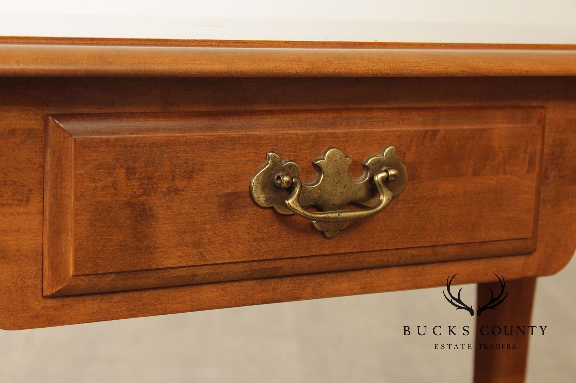 Ethan Allen 1776 Collection Maple Console Table
