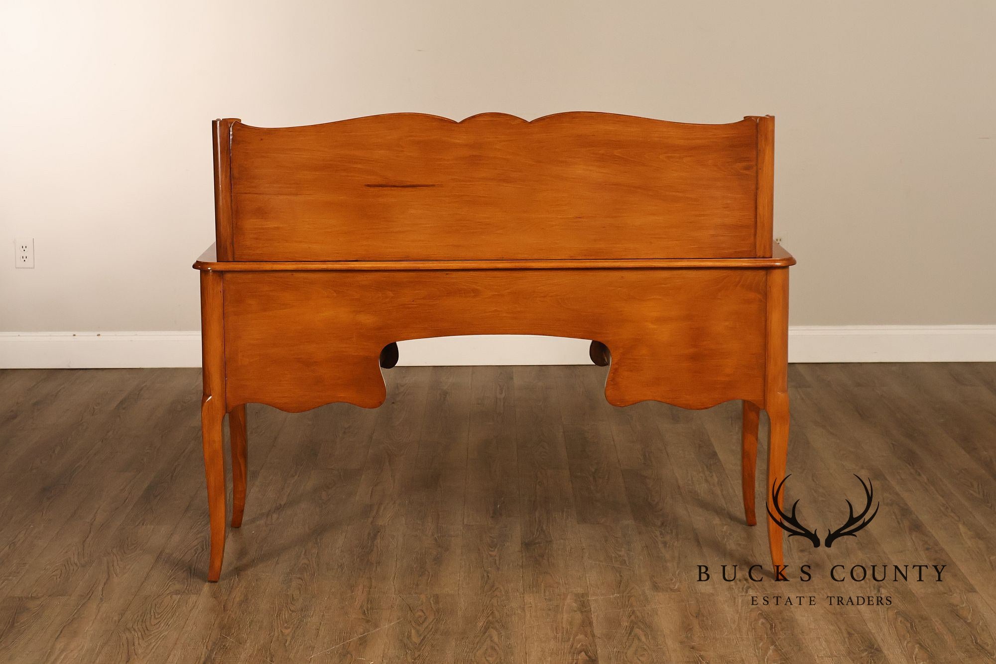 Davis Cabinet Company French Provincial Style Desk With Hutch And Chair