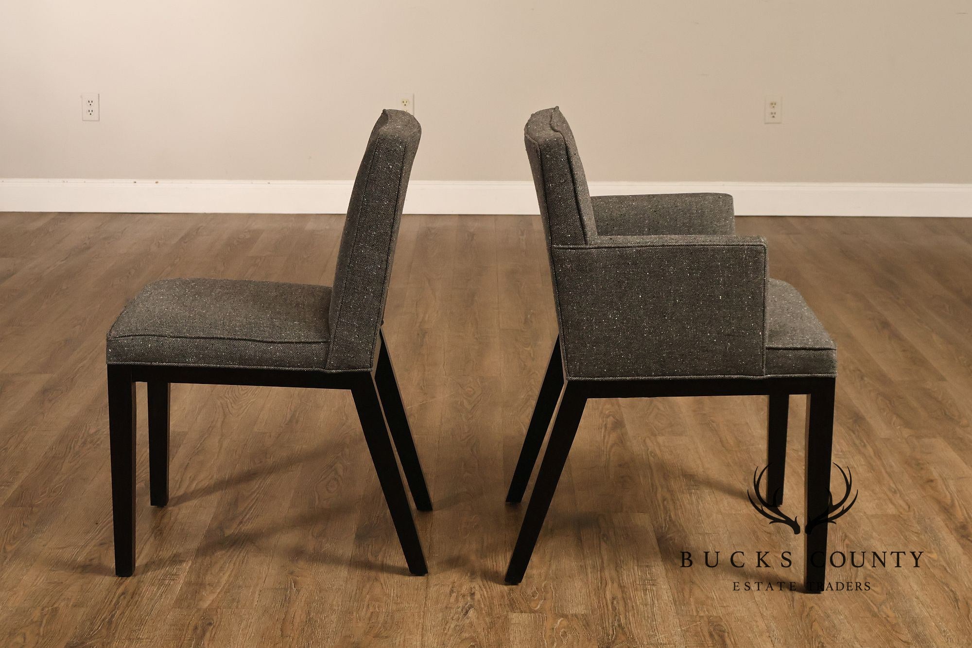 Mitchell Gold Bob Williams Modern Set of Six Dining Chairs