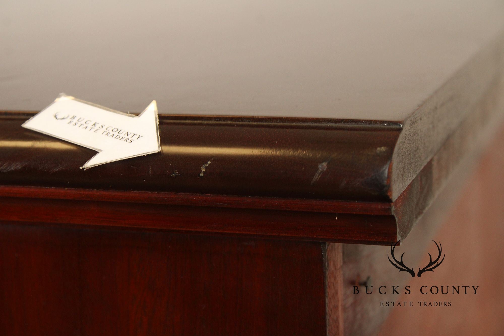 Norris Furniture Chippendale Style Mahogany Tall Chest