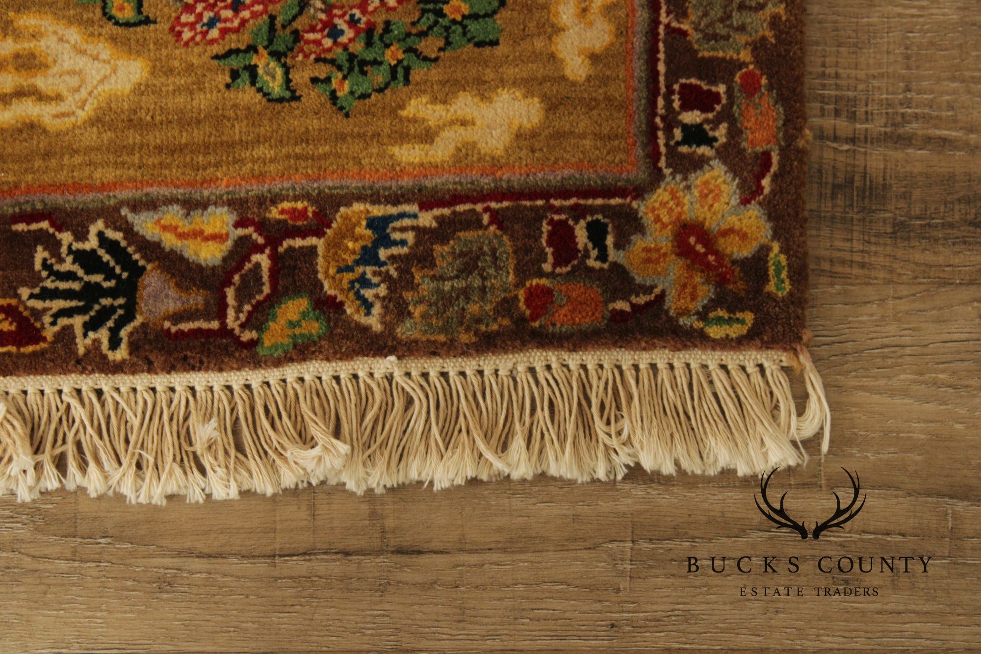 Arts & Crafts Style Wool Area Rug