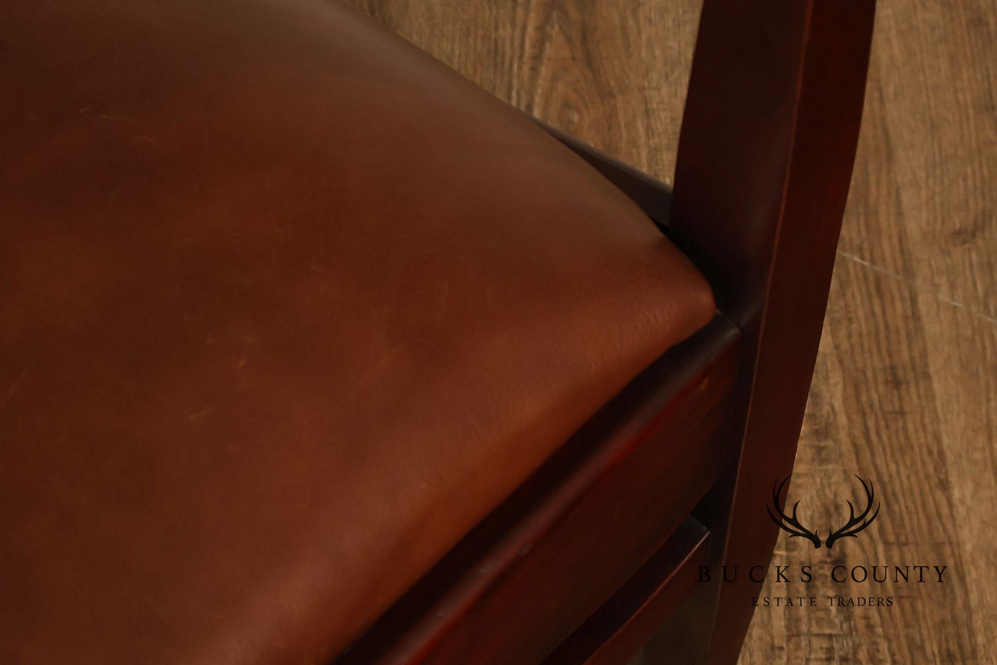 Stickley Brothers Rare Antique Inlaid Mahogany Settee