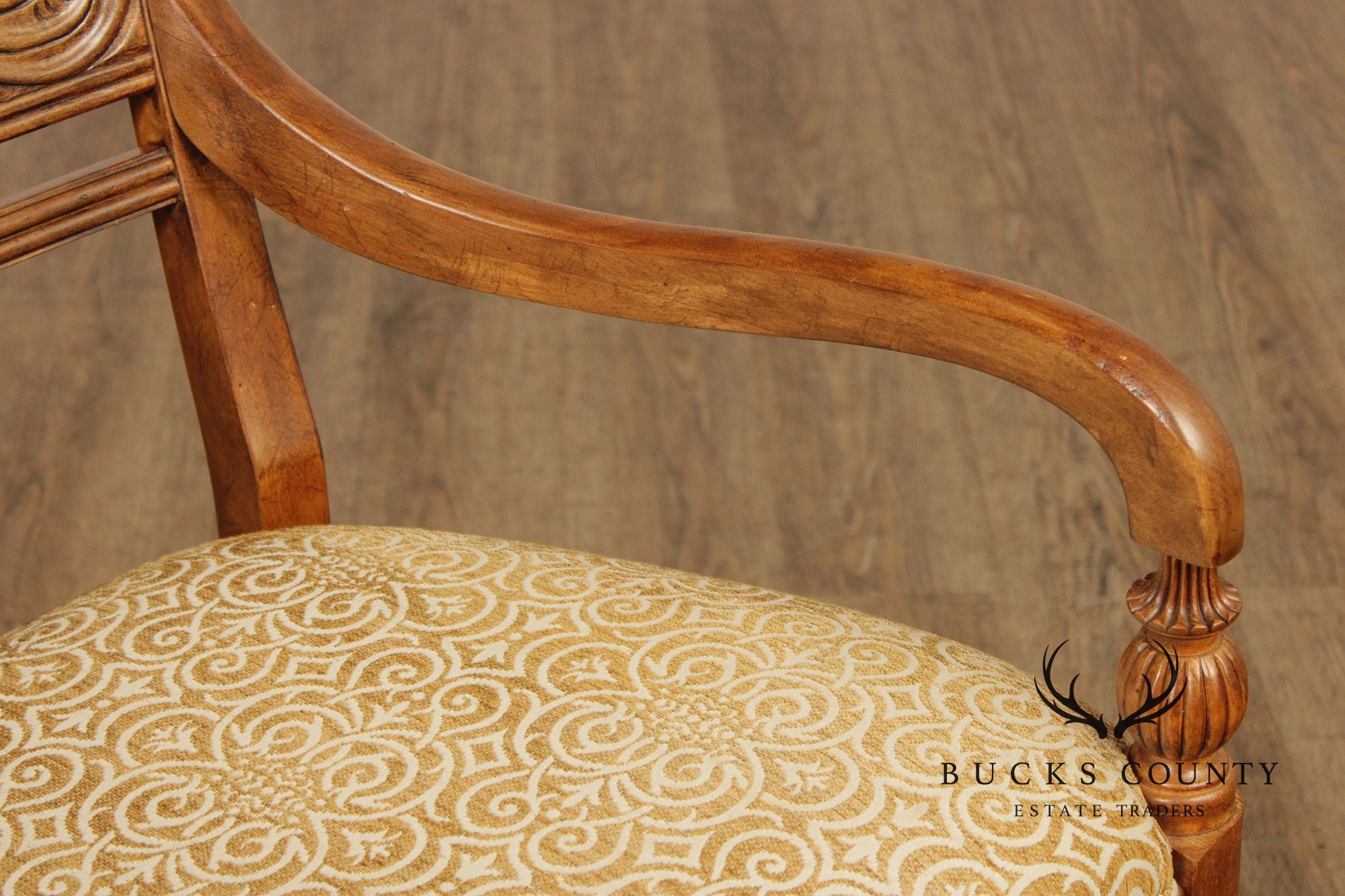Ethan Allen Set of Eight British Classics 'Mackenzie' Dining Chairs