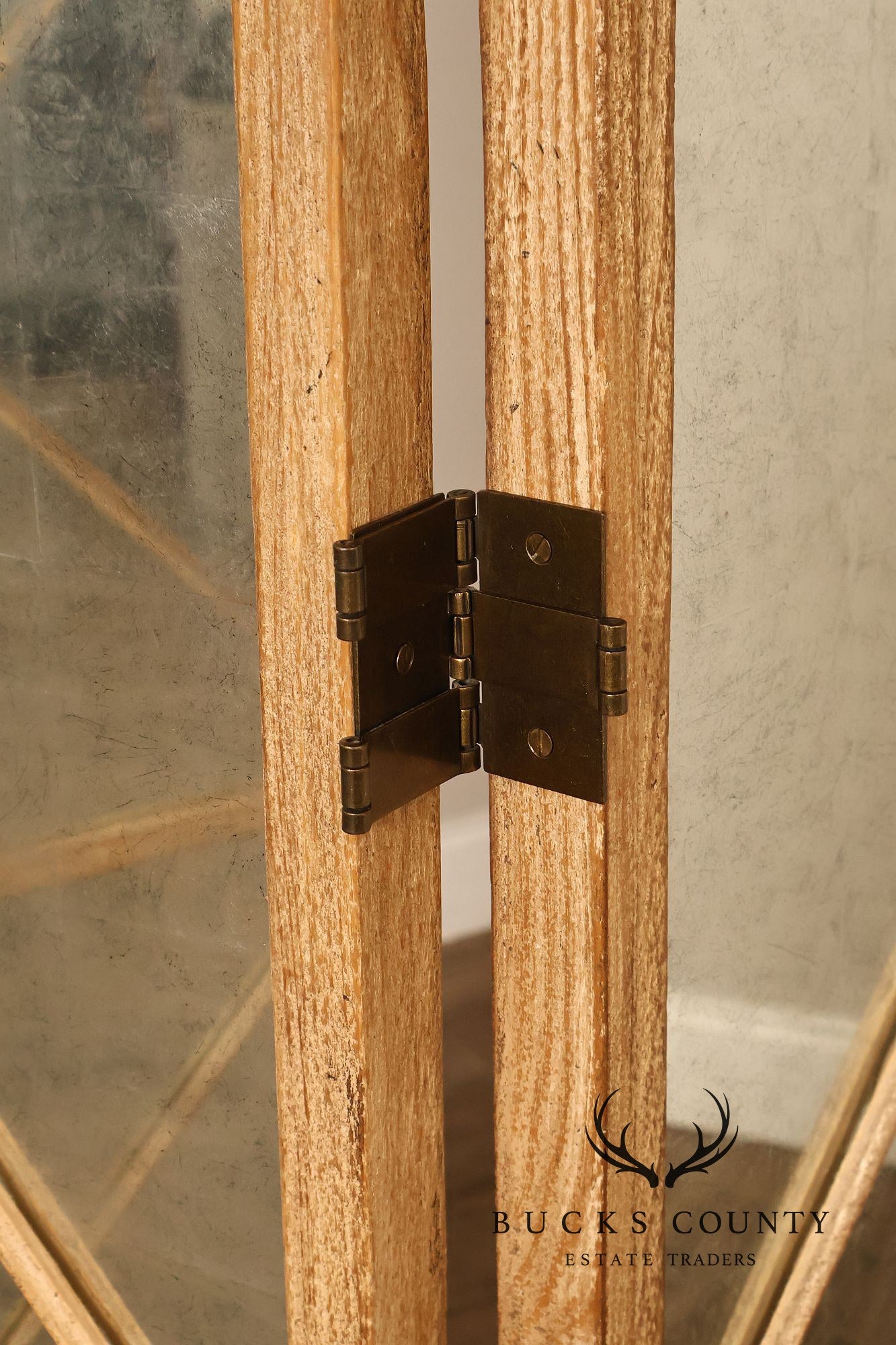 Restoration Hardware Three-Panel Mirrored Room Divider