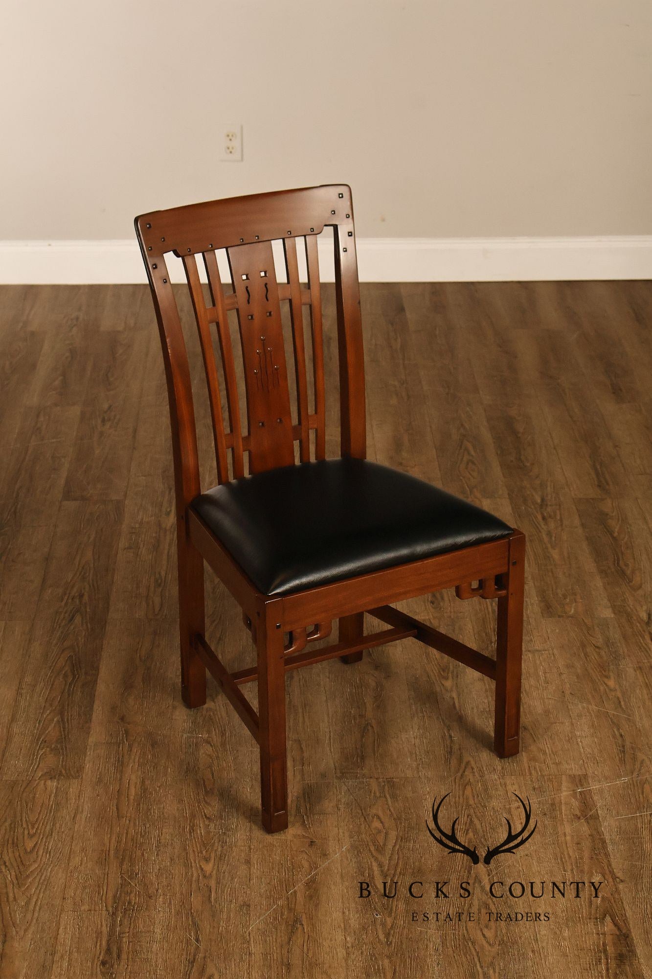 Stickley Pasadena Bungalow Blacker House Set Of Six Mahogany Dining Chairs