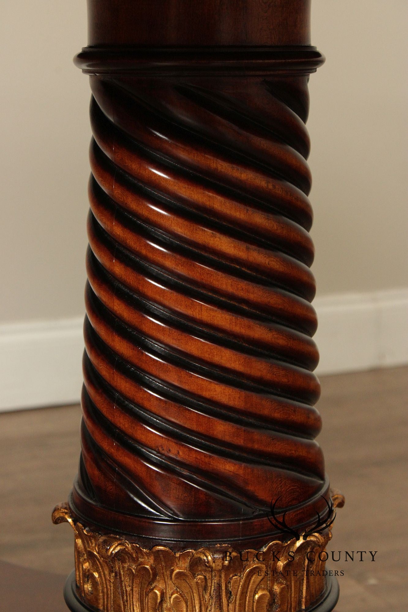 Rho Mobili D’Epoca Italian Empire Style Inlaid Mahogany Center Table