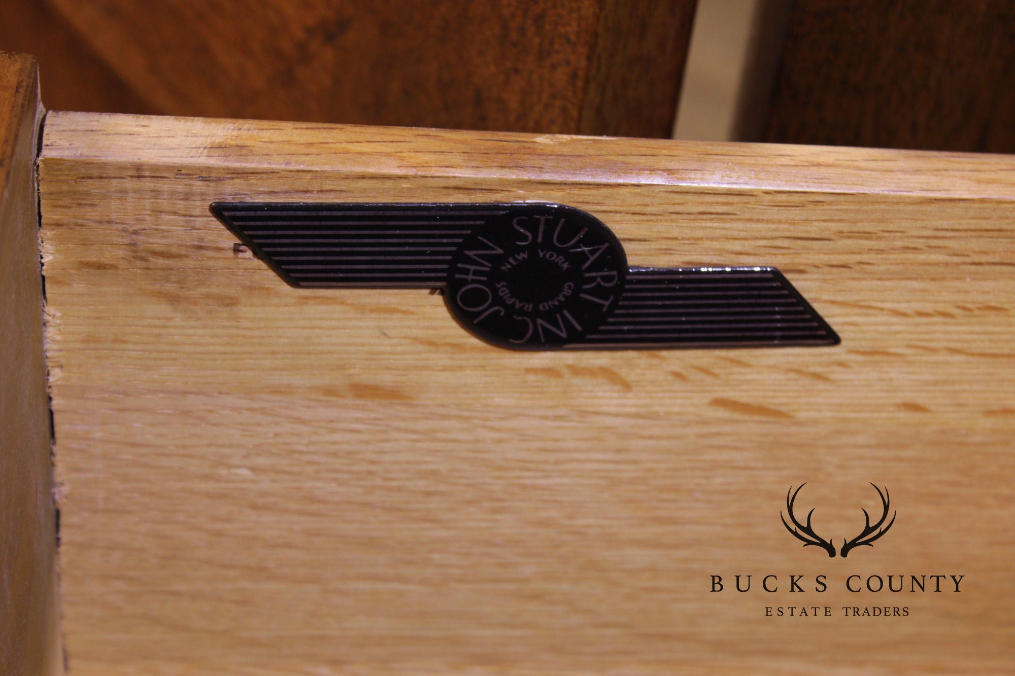 John Stuart French Louis XVI Style Pair of Vintage Armoires