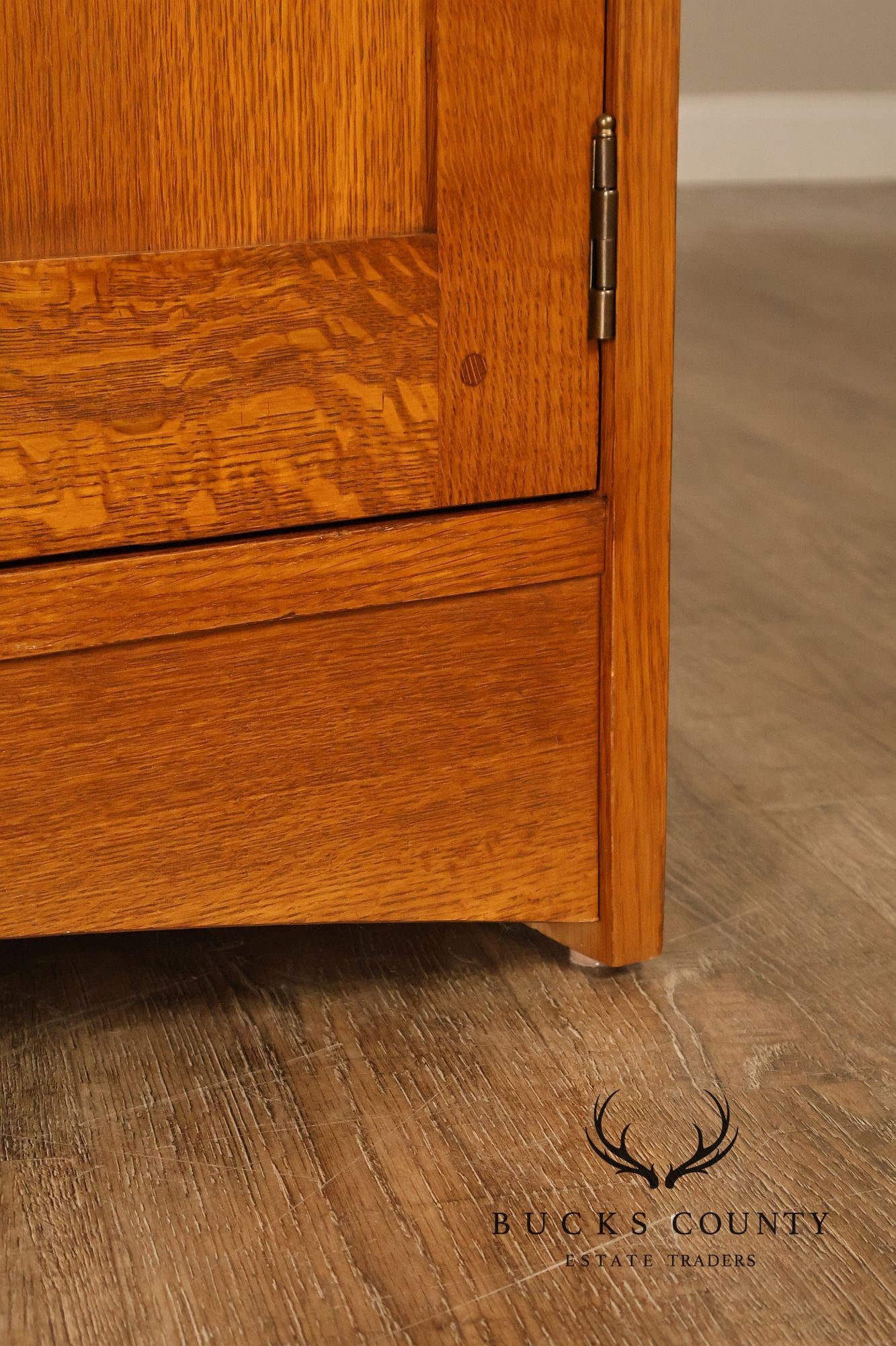 Stickley Harvey Ellis Oak Storage Or Entertainment Armoire