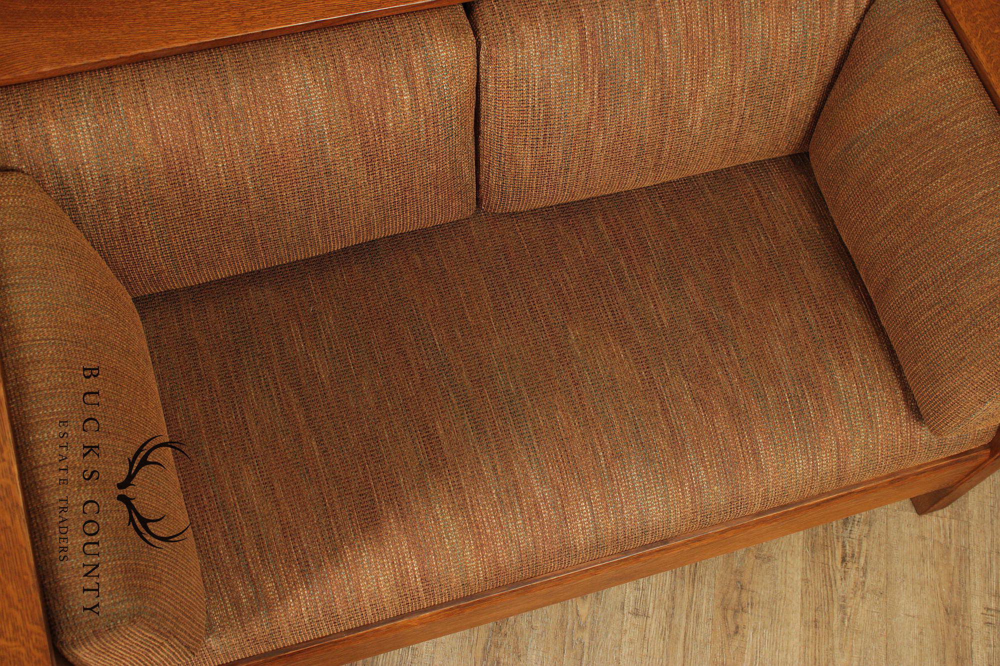 Stickley Mission Collection Oak Prairie Loveseat