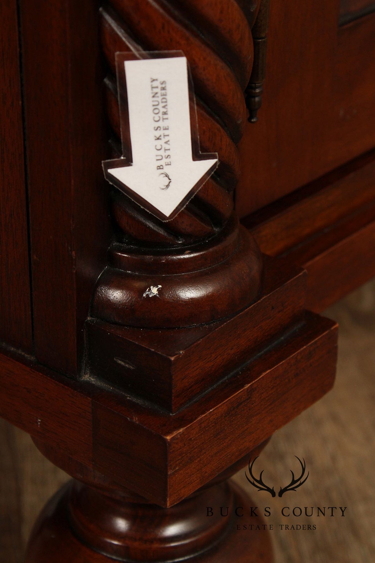 Hickory Chair French Empire Style Mahogany Server Cabinet
