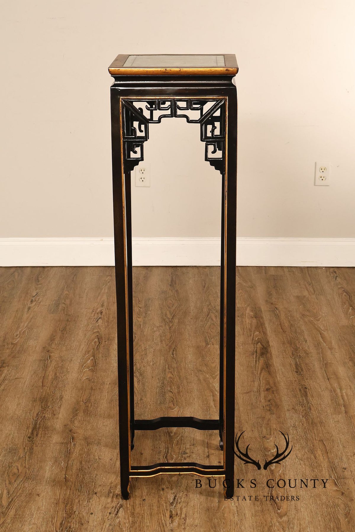 John-Richard 'European Crossroads' Chinoiserie Pedestal