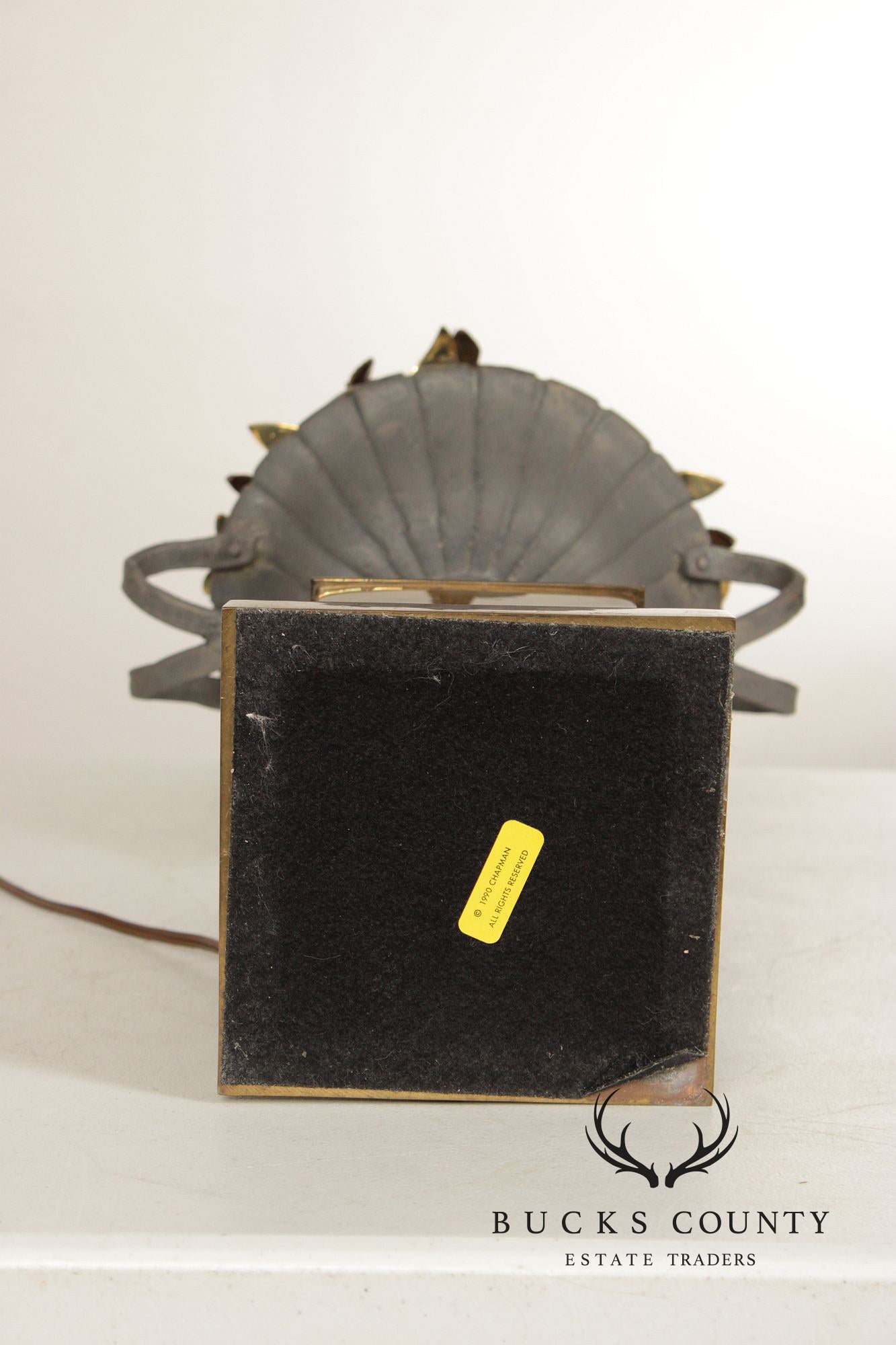 Chapman Vintage Fruit Basket Urn Form Table Lamp