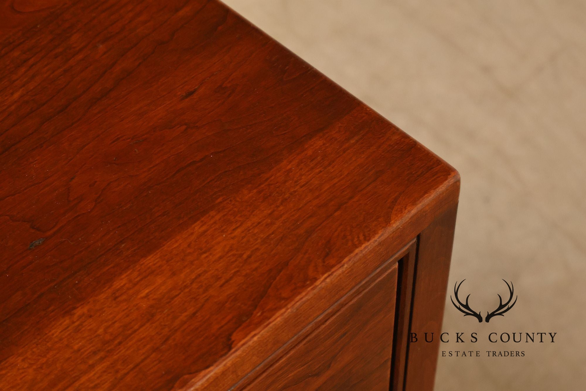 Ethan Allen Campaign Style Chest of Drawers
