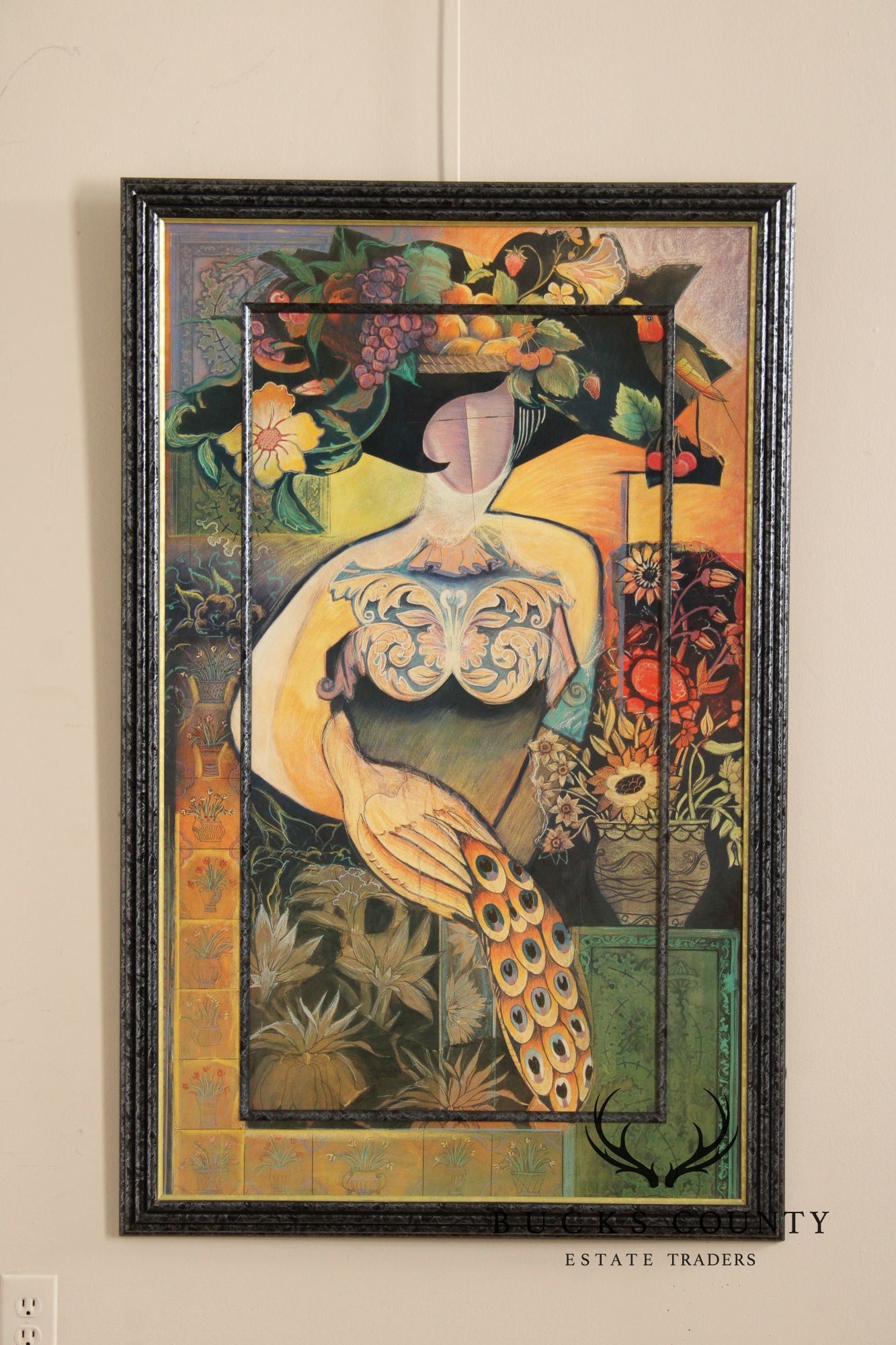 Expressionist Style Large Framed Print