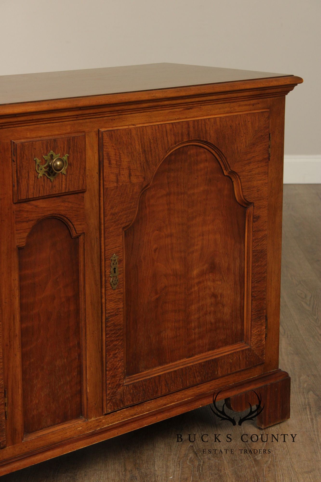 Baker Milling Road Georgian Style Walnut Buffet Sideboard