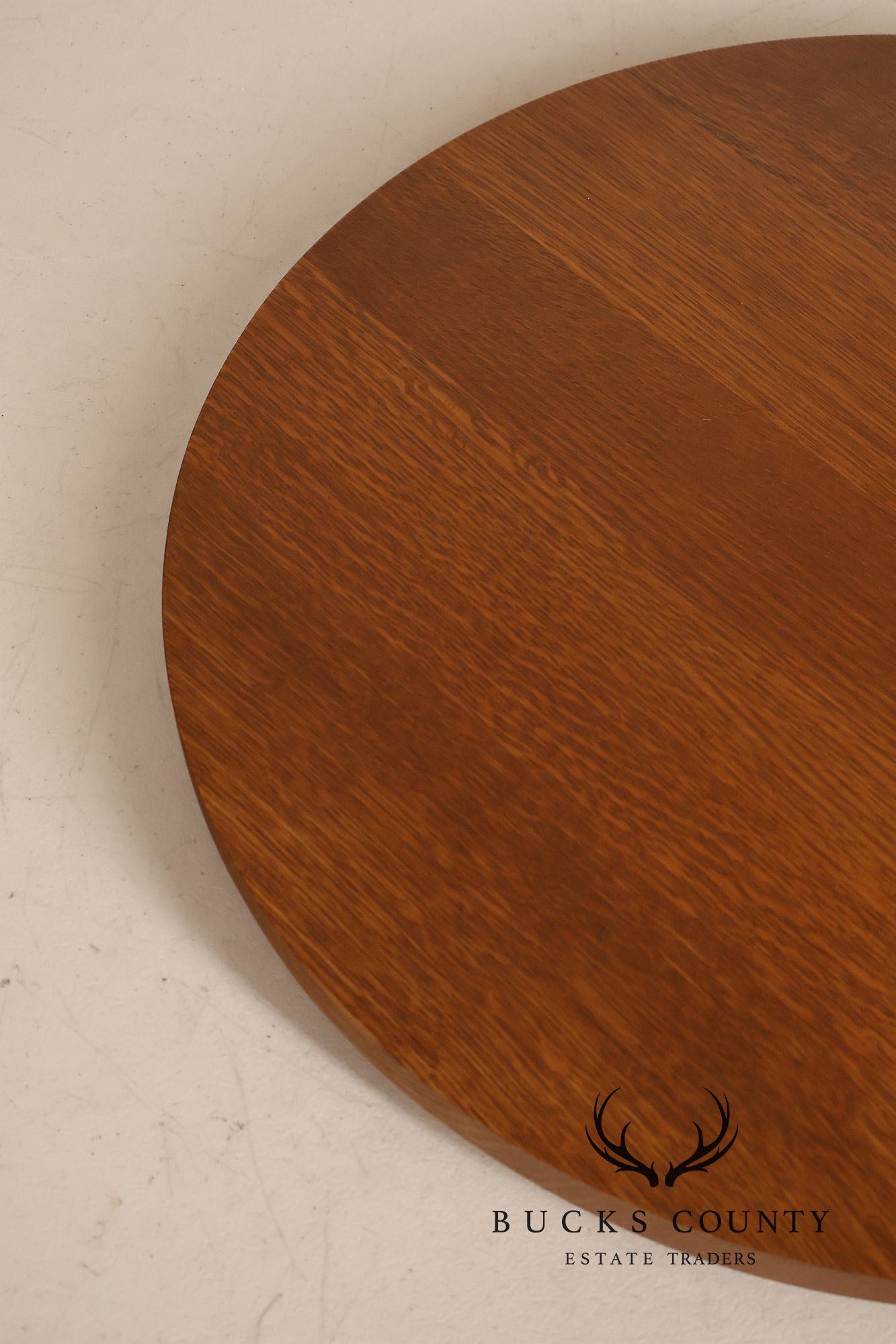 Stickley Mission Collection Round Oak Lazy Susan
