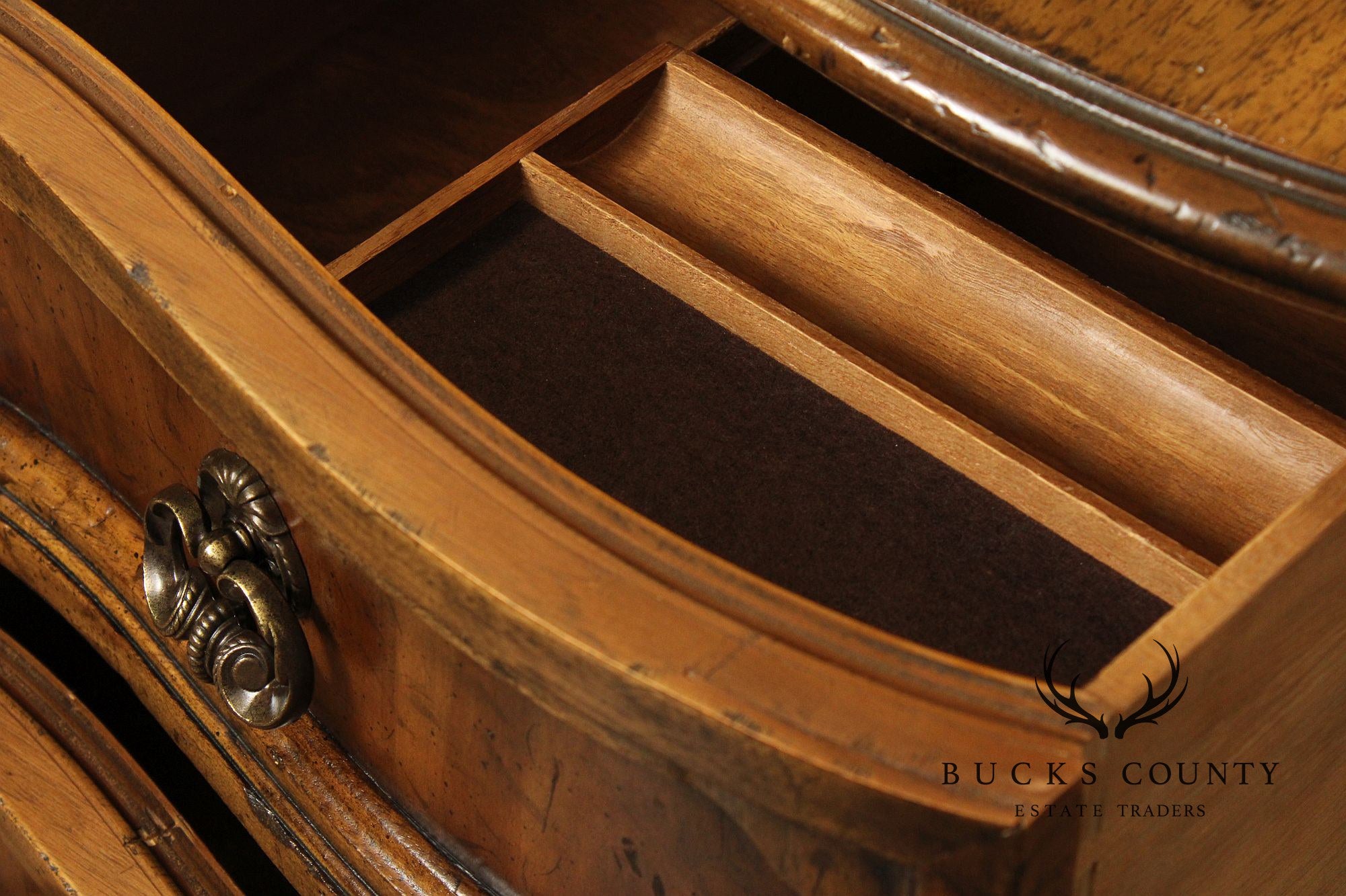 Heritage Grand Tour Collection Vintage Walnut Dresser