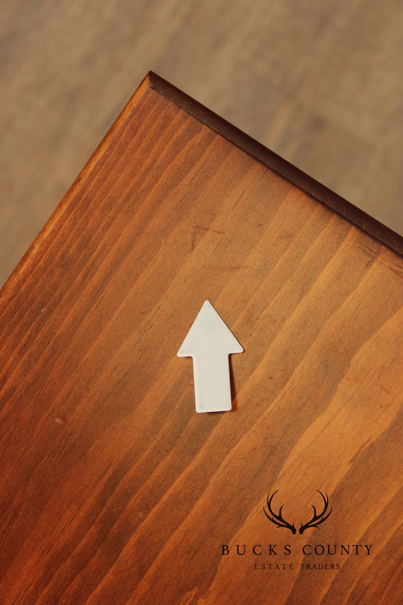 Farmhouse Style Narrow Two-Tier Console Table