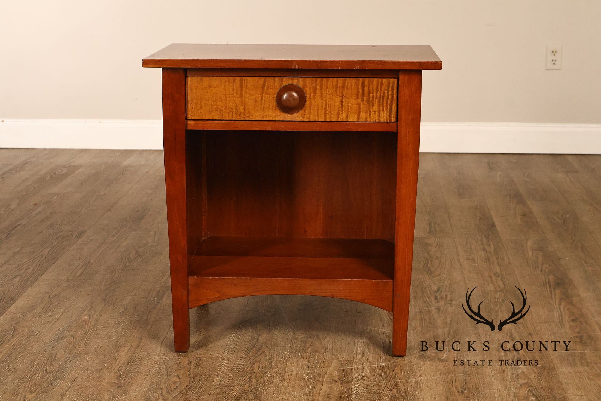 Stickley Harvey Ellis Cherry Open Nightstand
