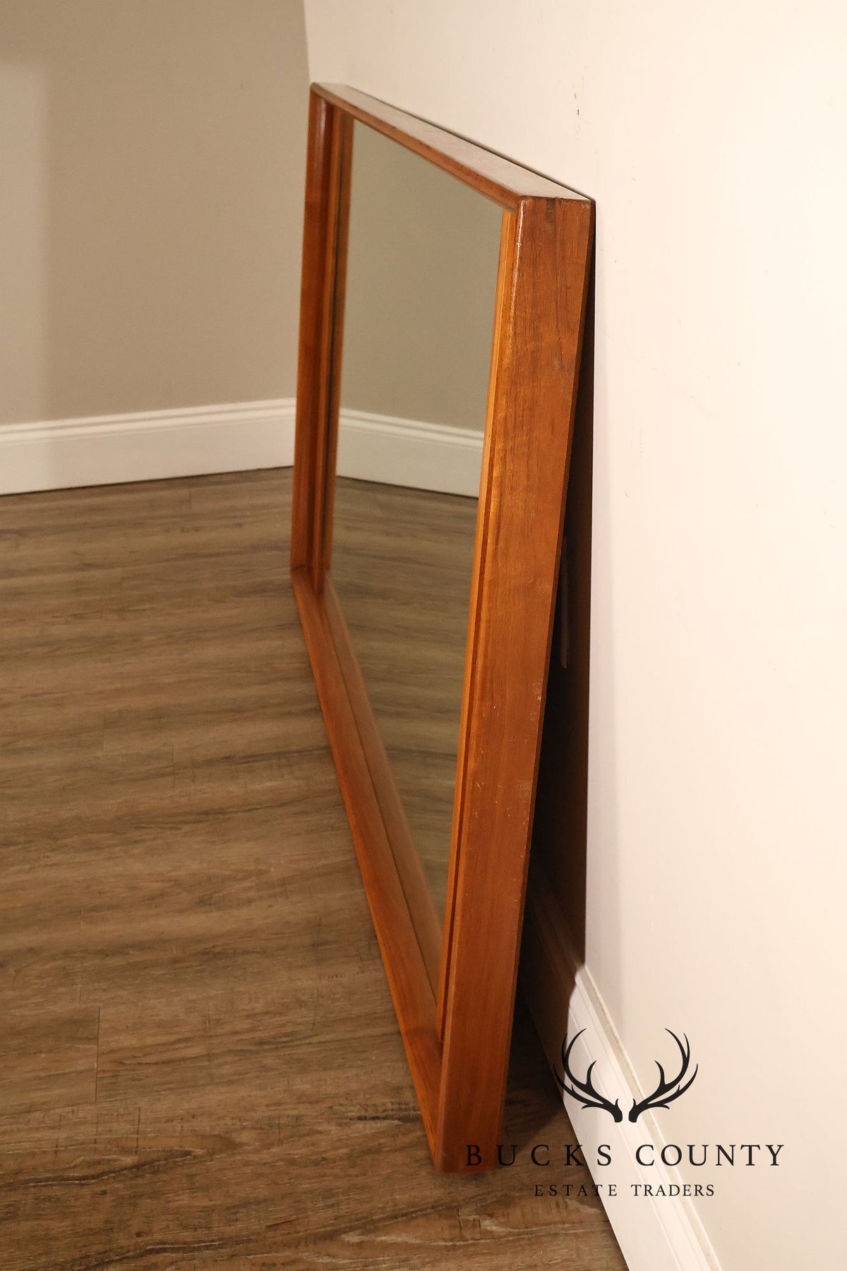 Mid Century Modern Walnut Dresser Mirror
