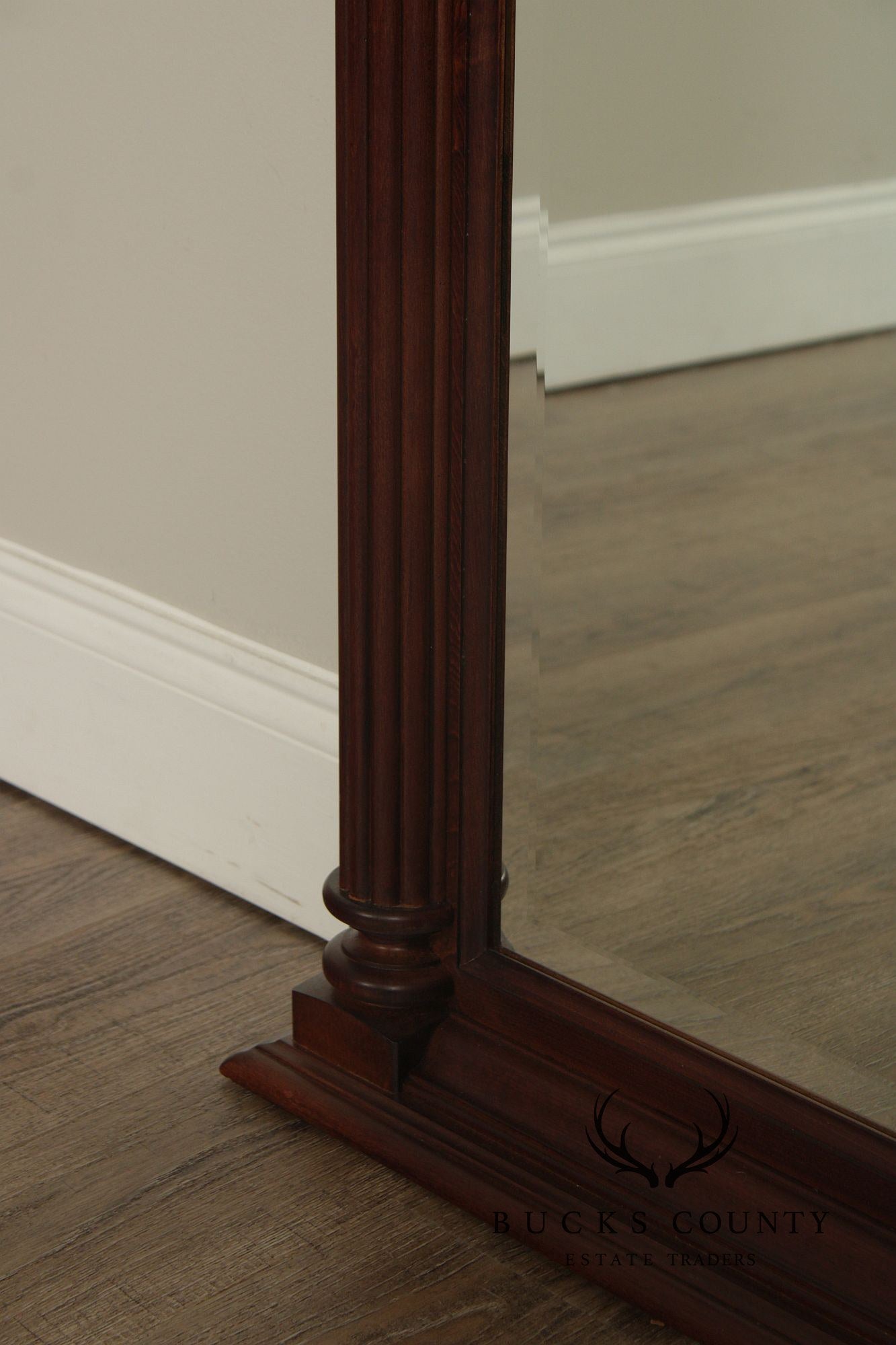 Durham furniture Savile Row Landscape Maple Dresser Mirror
