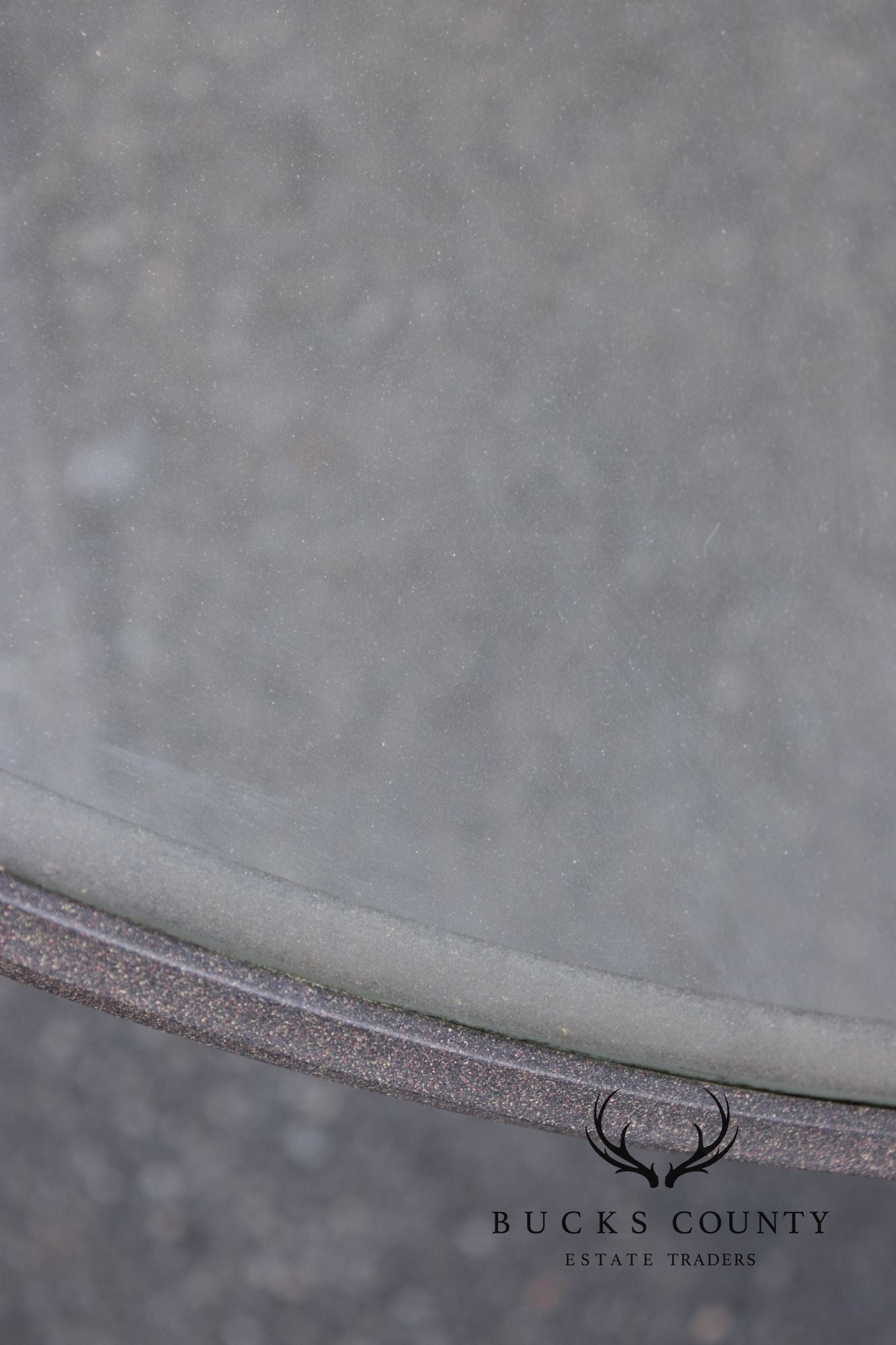 Woodard Oval Glass Top Outdoor Dining Table