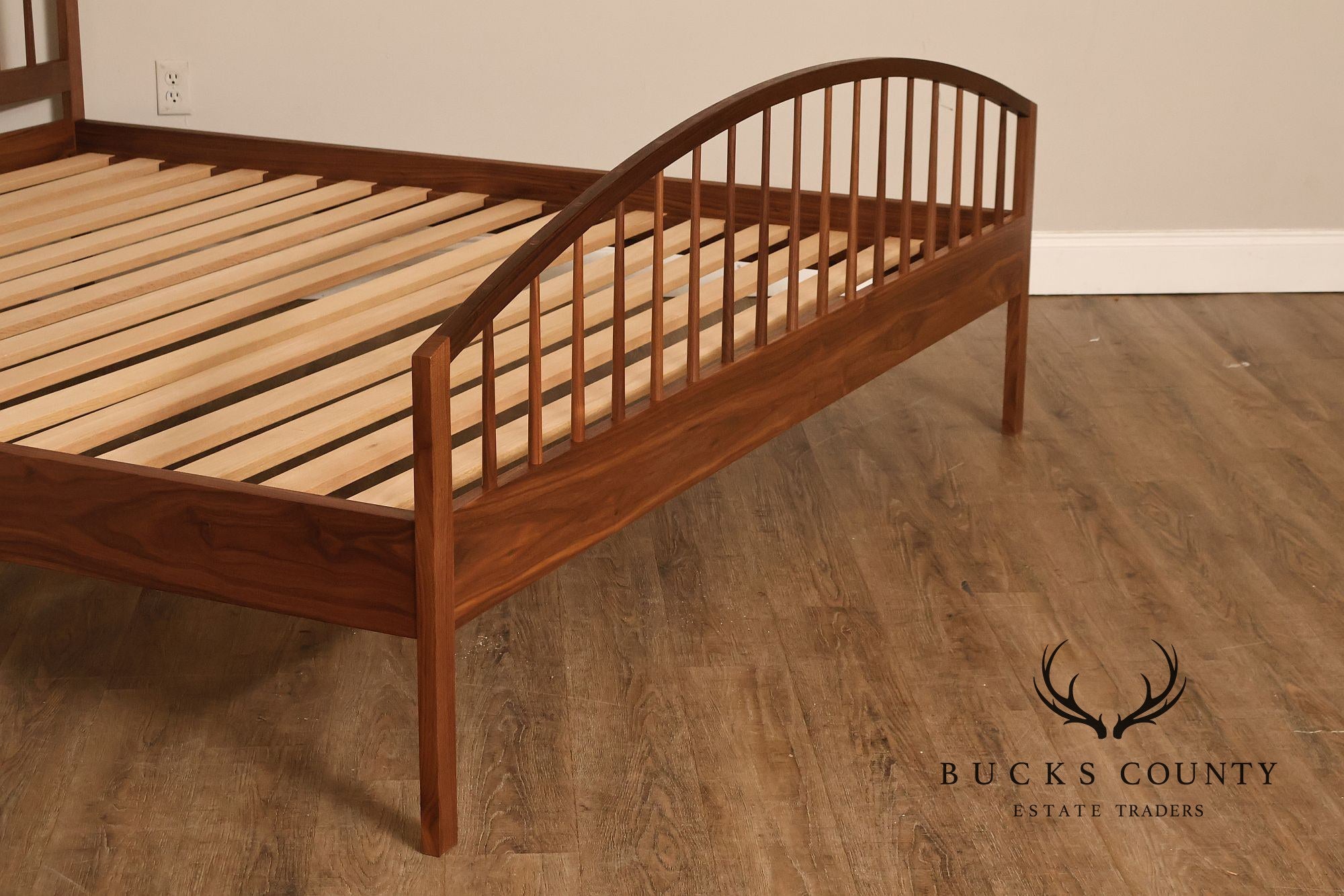 Chilton Burnett Spindle Walnut King Bed