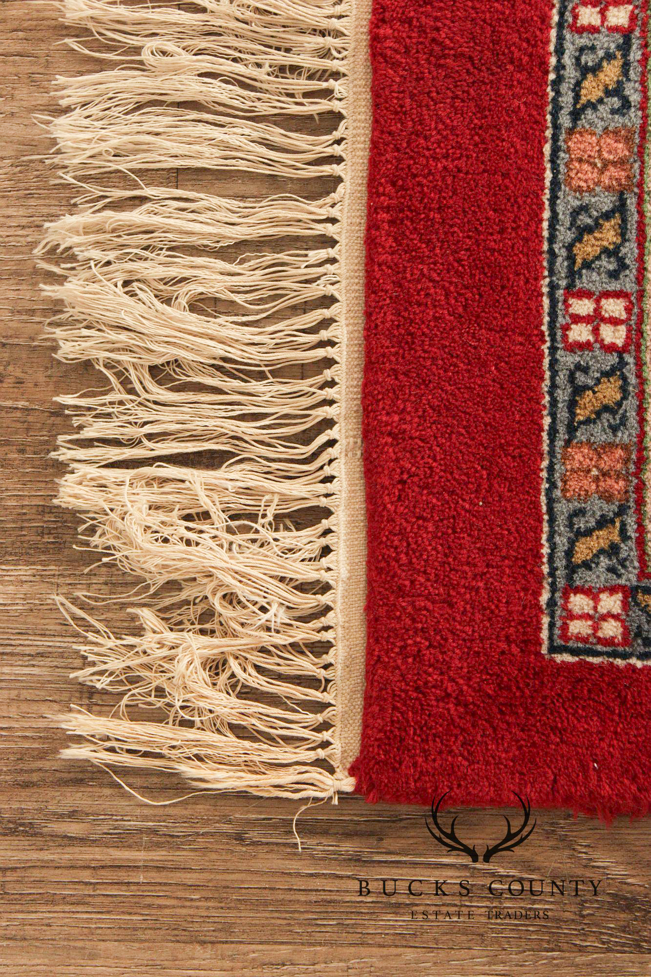 Heriz Style Wool Area Rug 12' 2" x 16' 4"