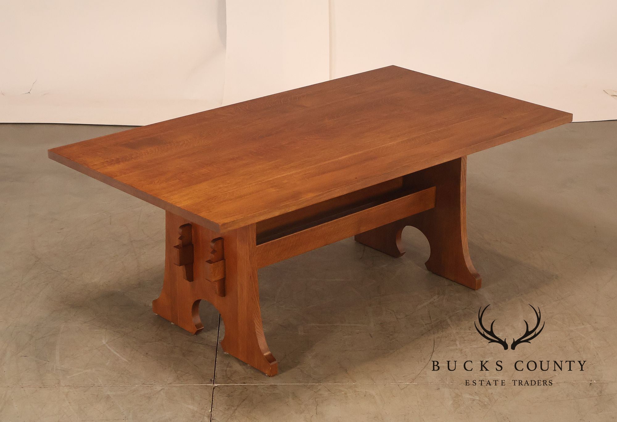 Stickley Mission Collection Oak Extension Dining Table